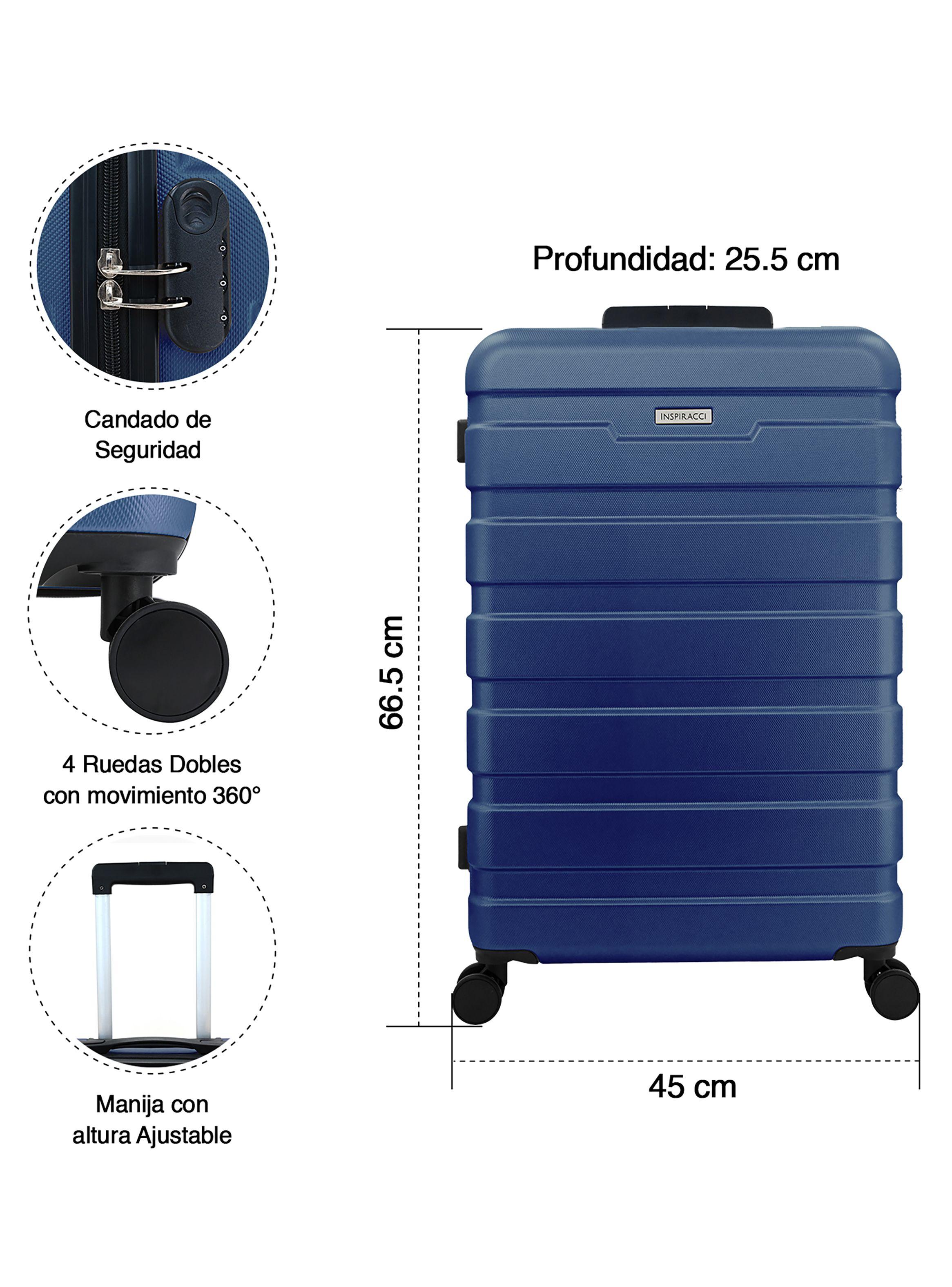 Maleta Rigida Danubio m 18kg azul-2