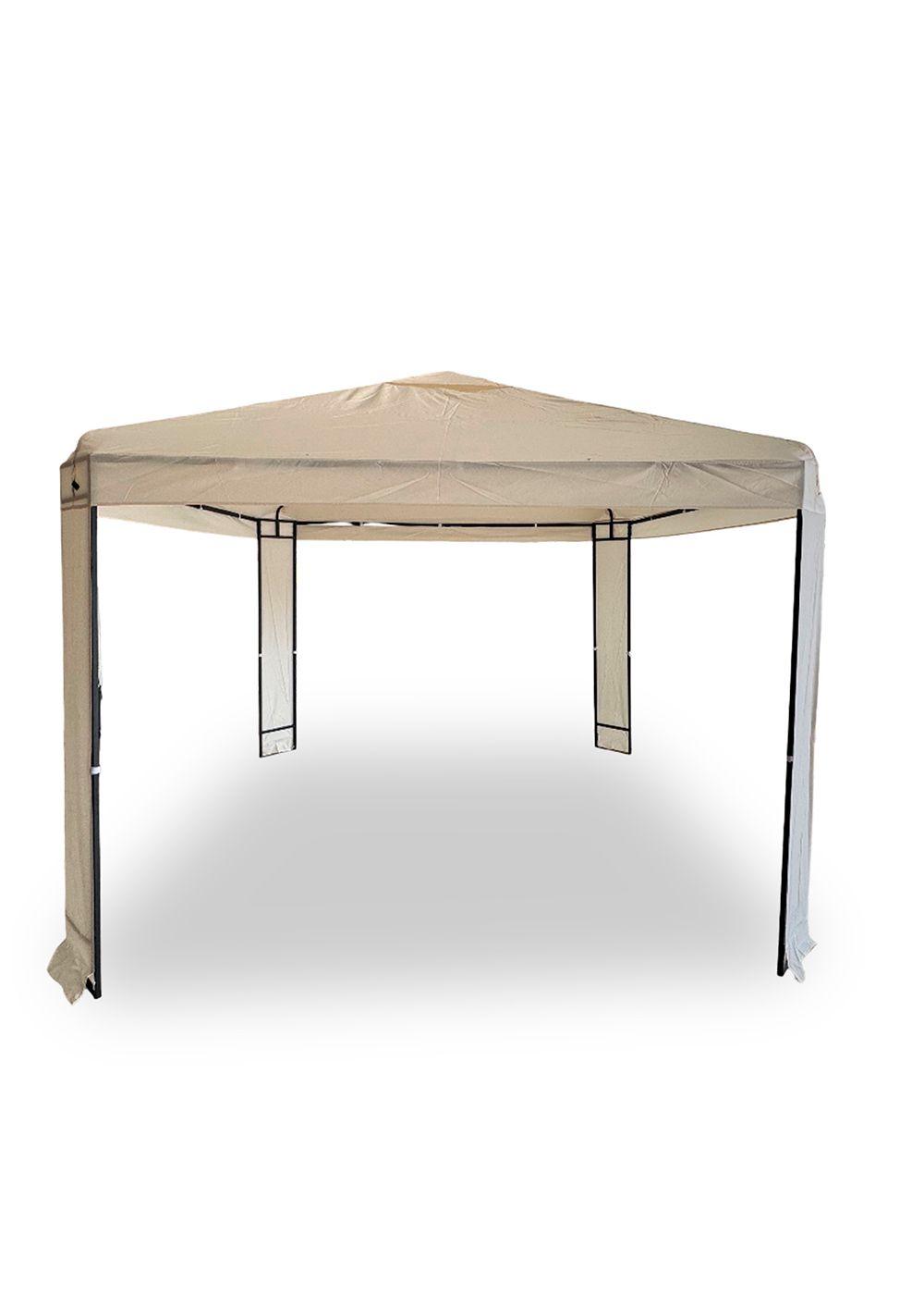 Toldo Premium Terraza 3x3m estructura metalica Beige-4