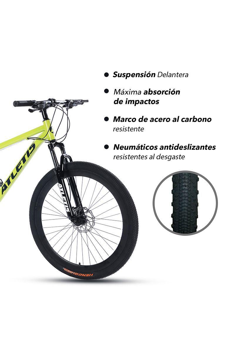 Bicicleta Mountain Bike Tabor 27,5" M Amarillo-4