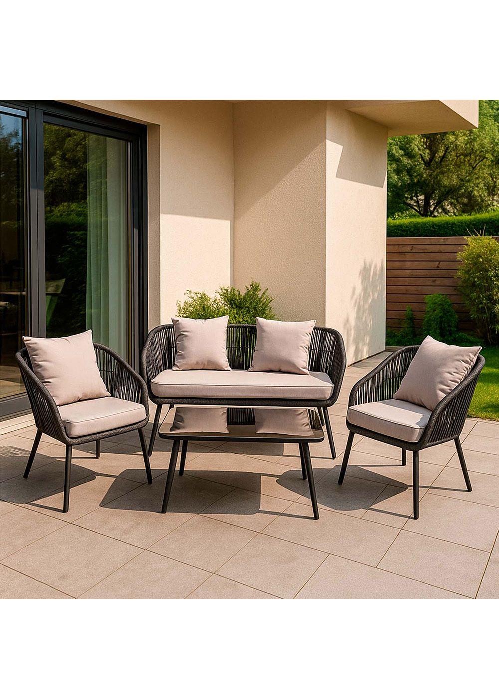 Juego de Living Terraza Bari 5 Personas-5