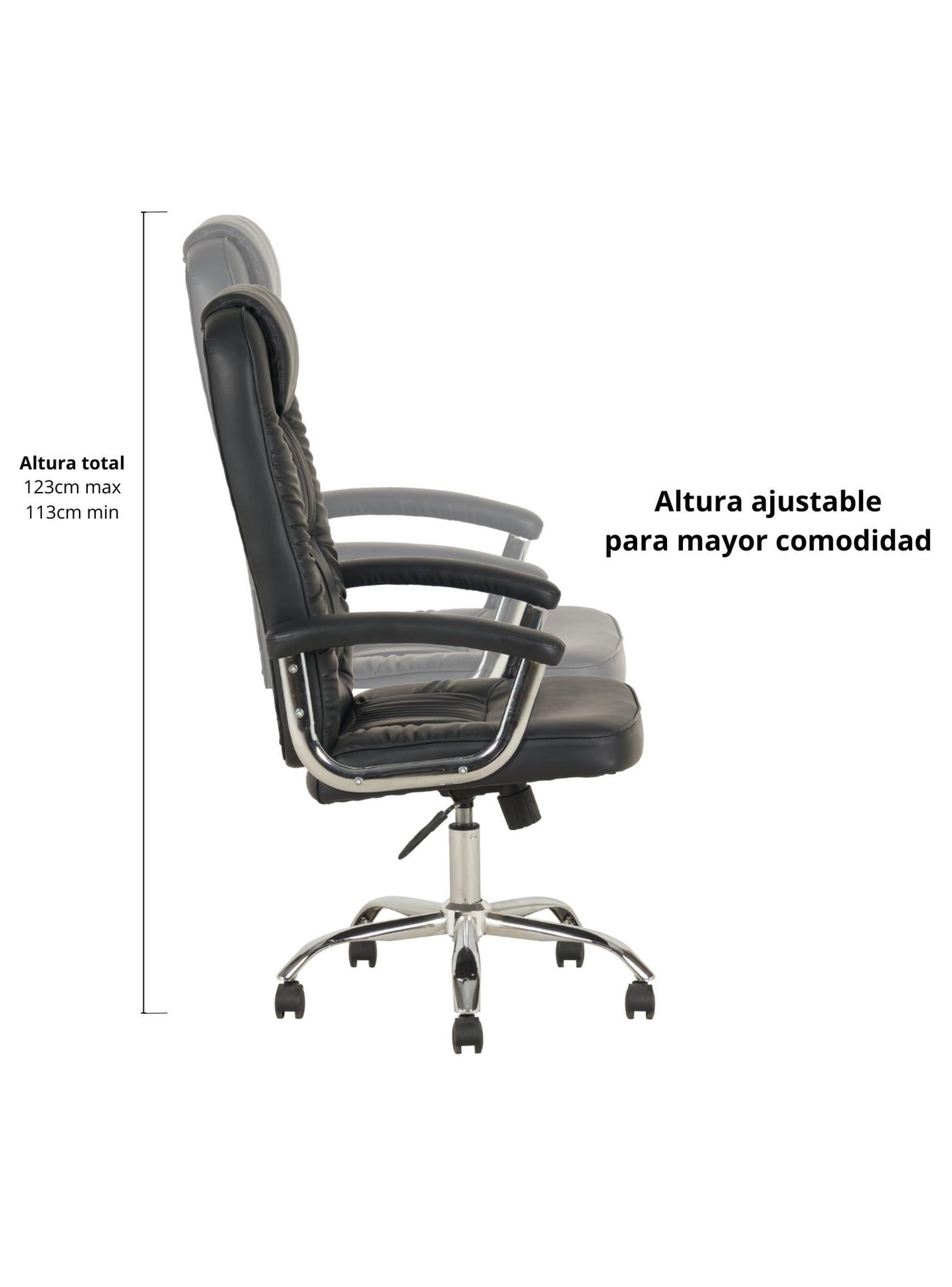 Sillon Gerencial Boston Negro-4