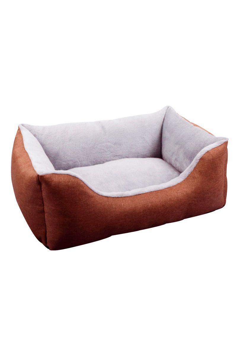 CAMA MASCOTAS RECTANGULAR M- CAFÉ-0