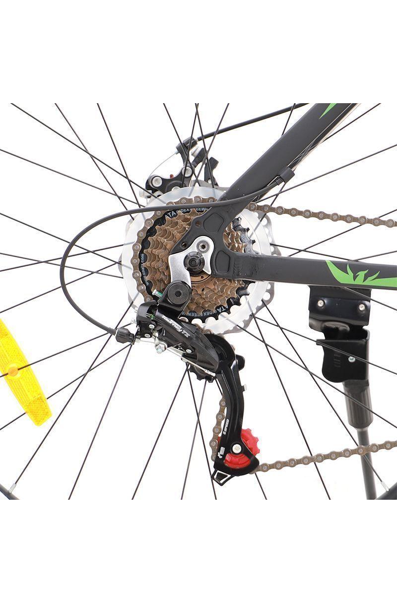 Bicicleta Mountain Bike Aro 27.5 21 Velocidades Verde-5