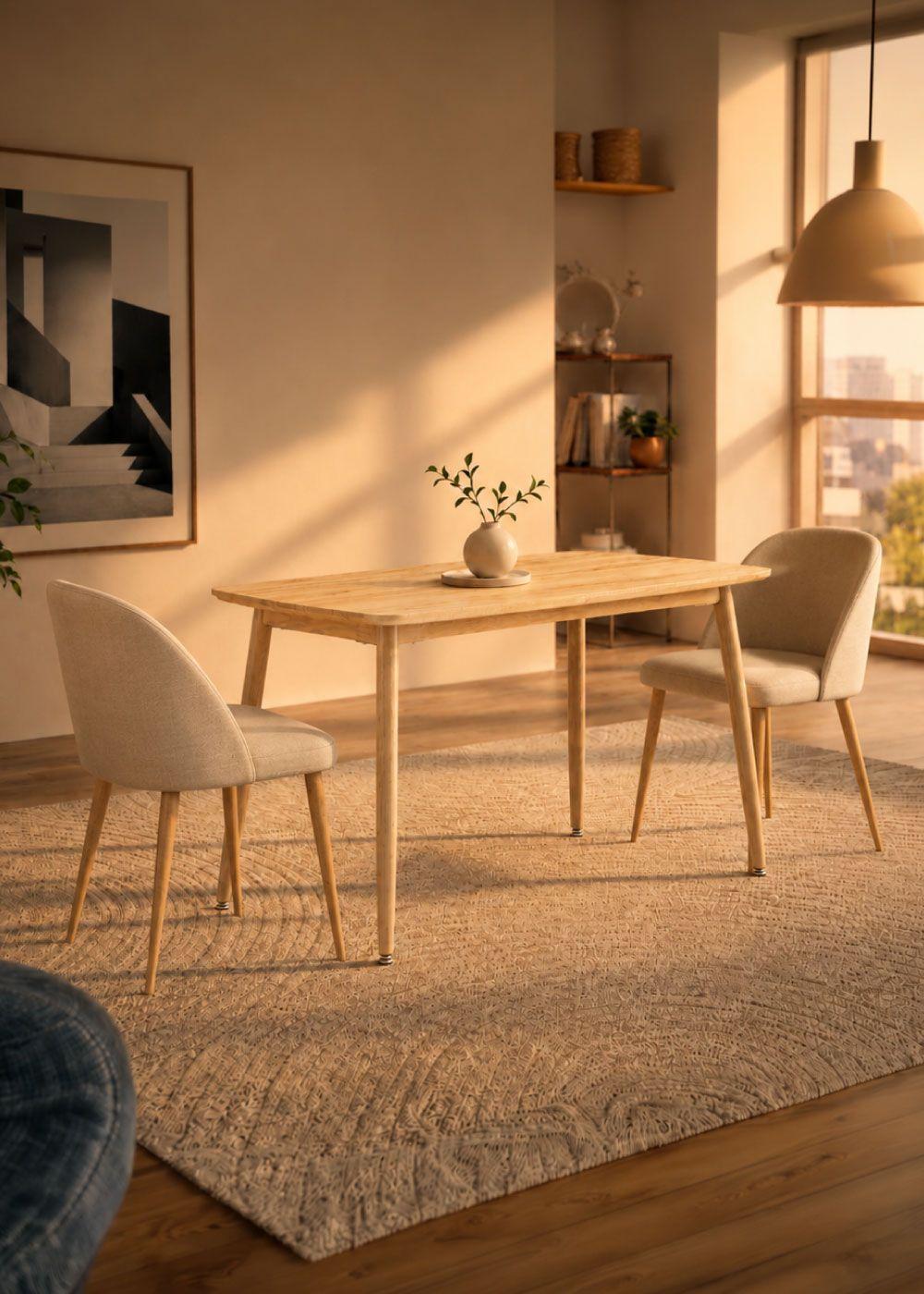 Mesa Comedor Aura 75x75x120 cm-5