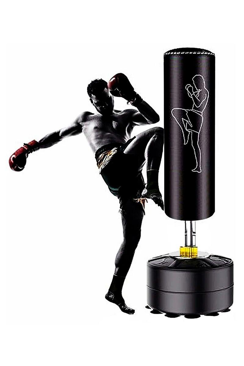 Set Punching Bag + Guantes De Boxeo Fitness-5