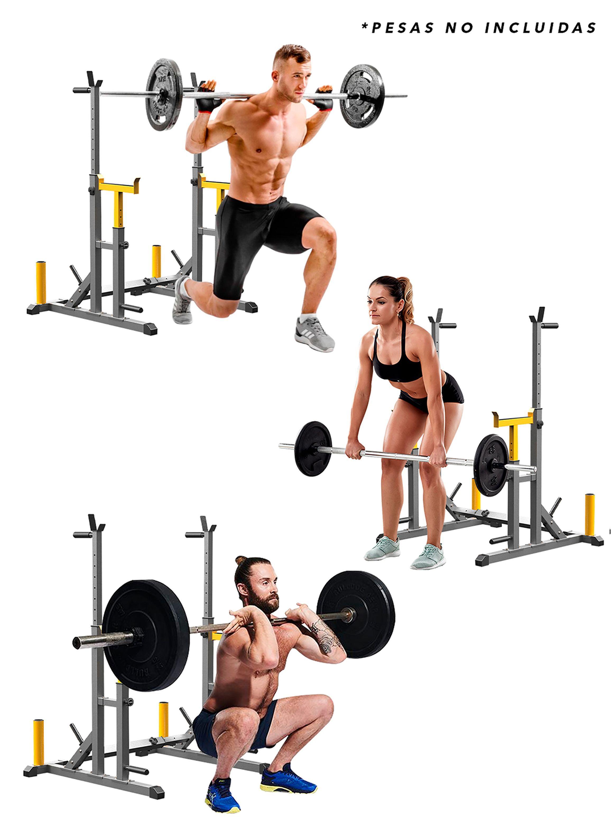 Squat Rack Multifuncional Power Sentadillas Press-4