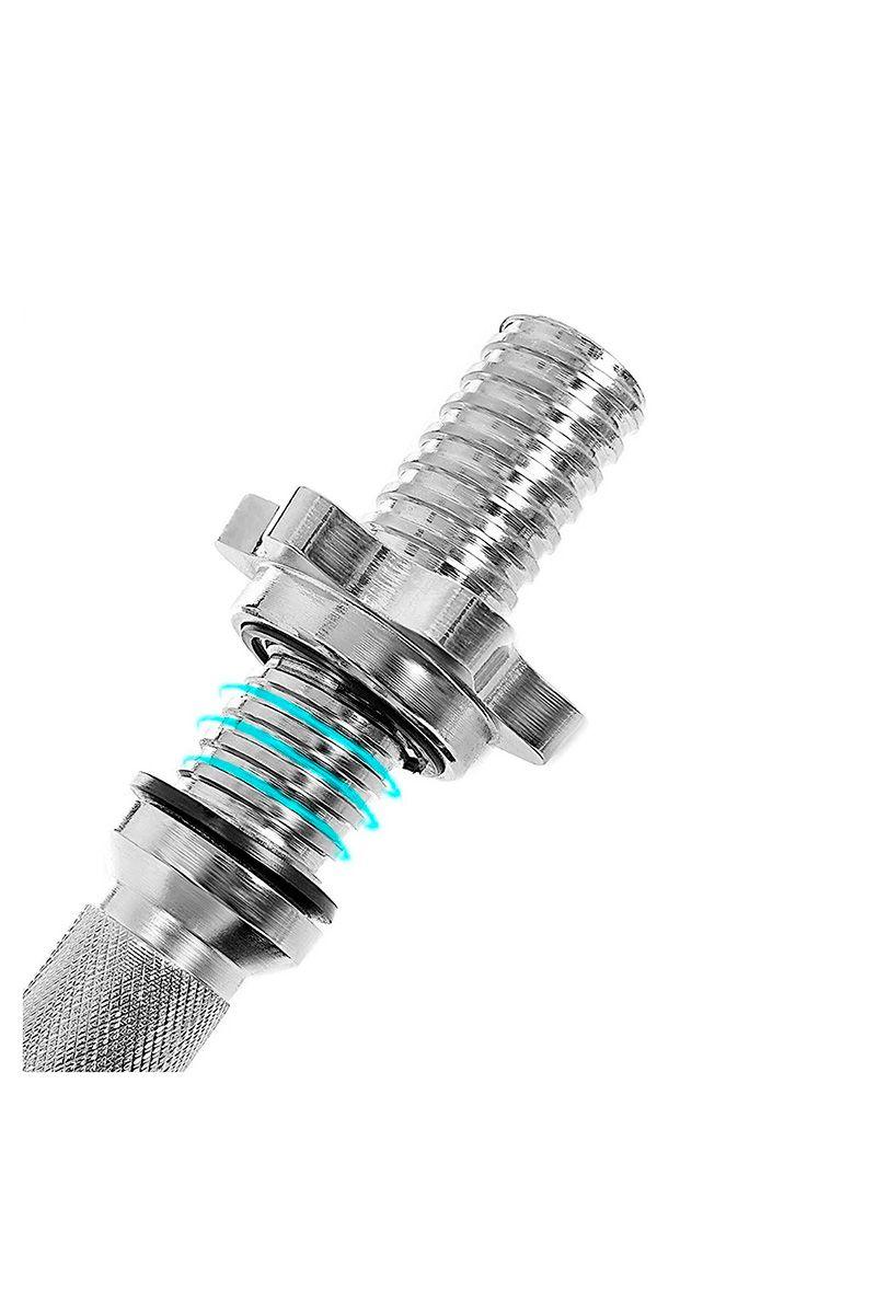 Set Pesas 50 KG Barra Mancuernas y Discos-4