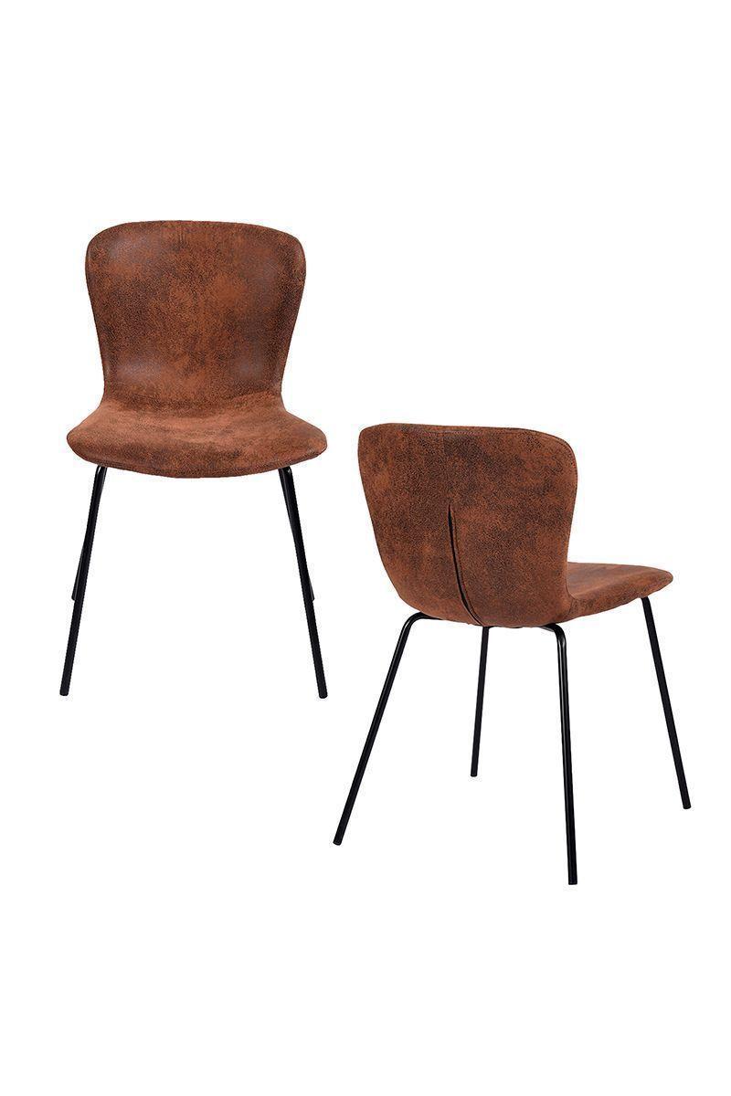 Pack 4 Sillas de Comedor Citrino Café-3