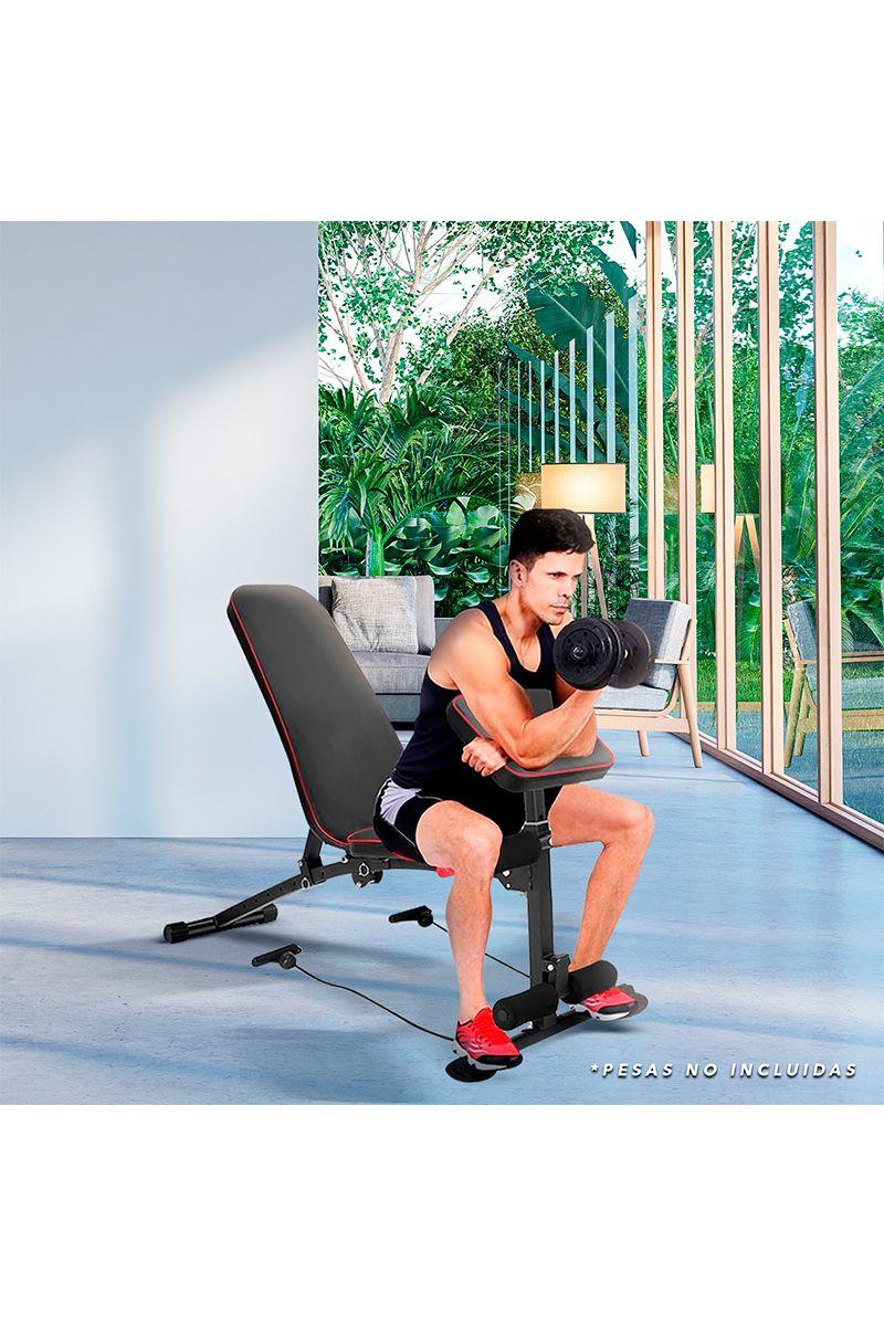 Banco Multifuncional Entrenamiento Power Bench-5