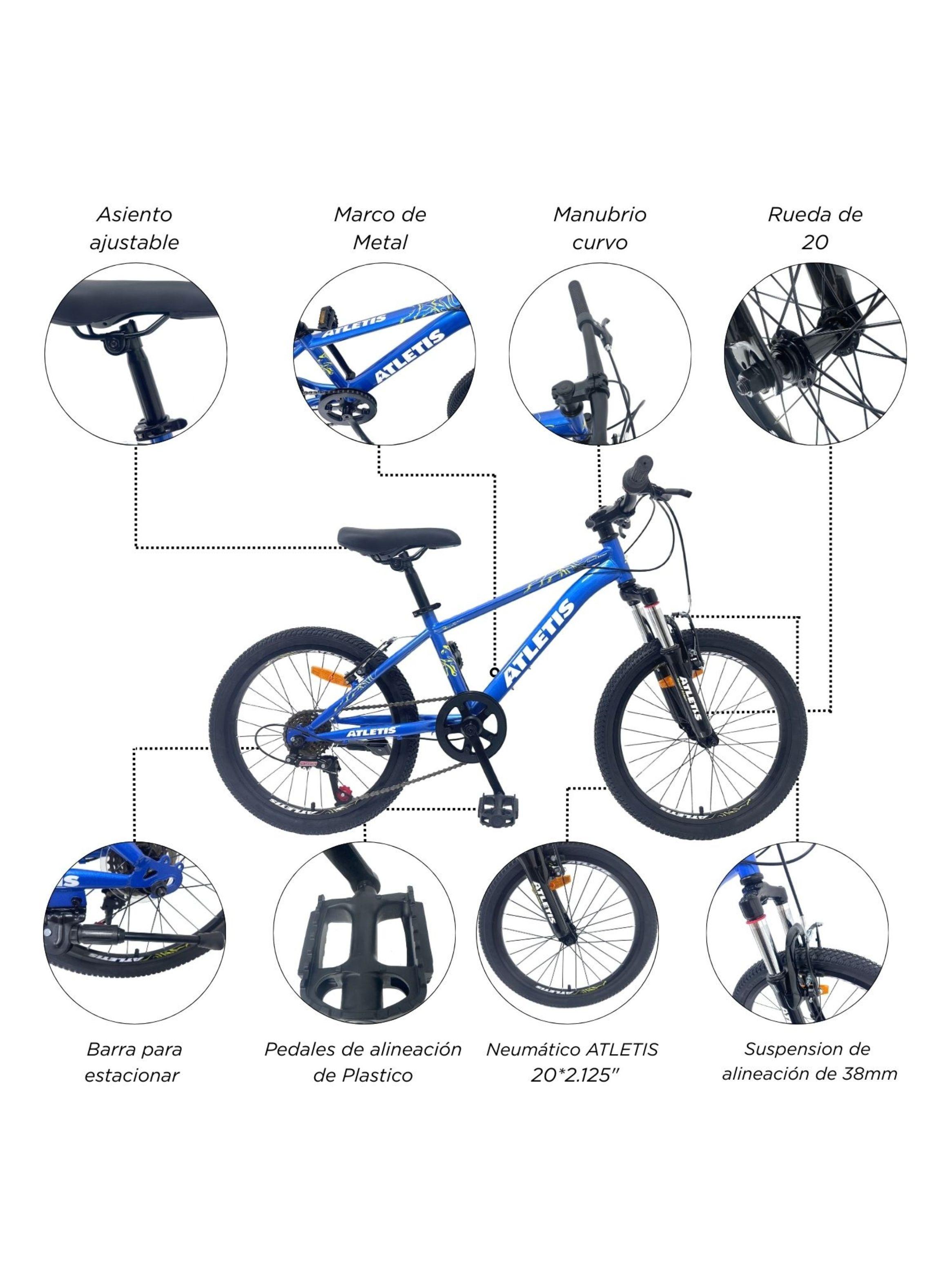 Bicicleta Infantil Sport Rider MTB Aro 20-3