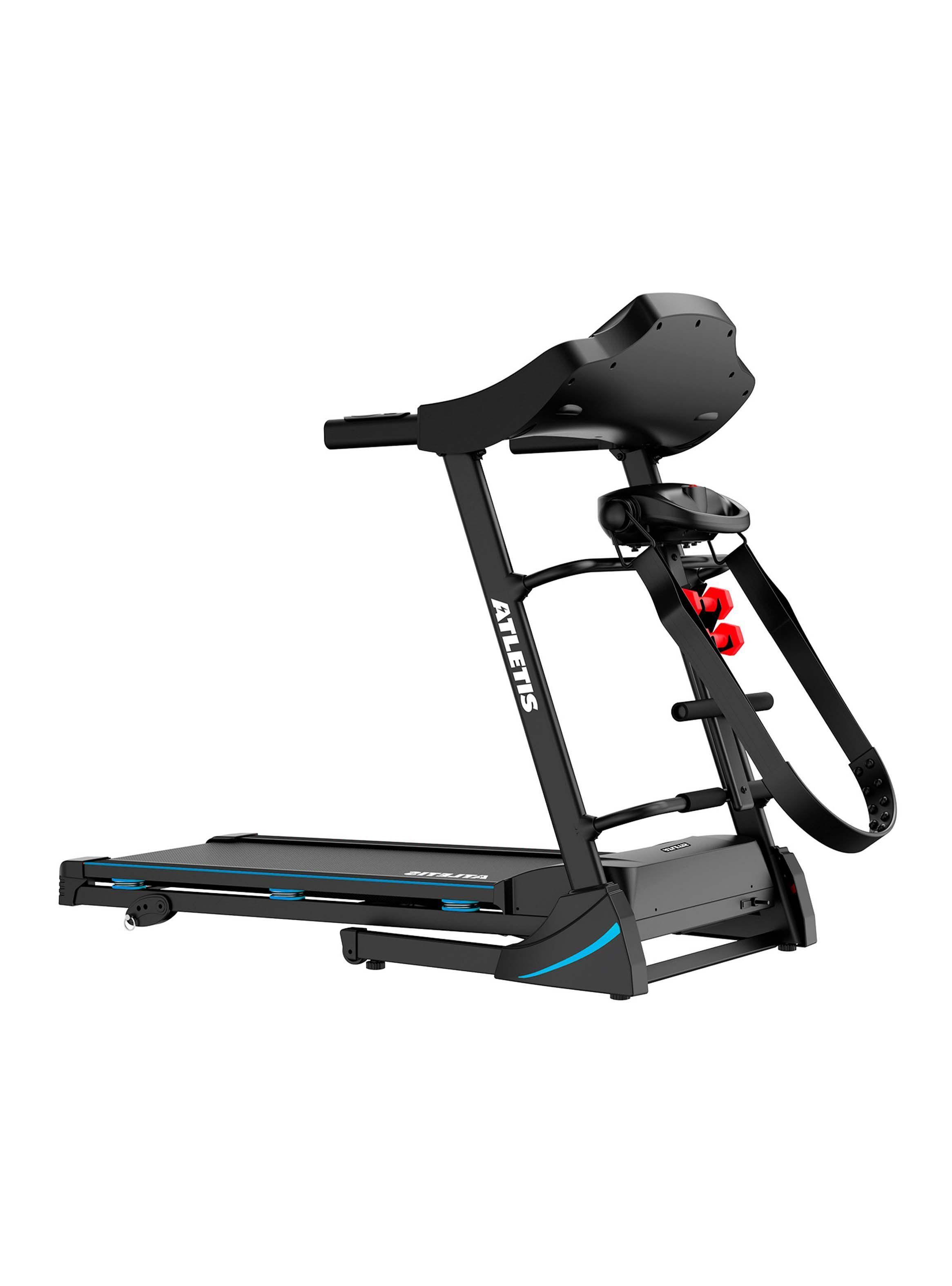 Trotadora Eléctrica A100 Plus con MP3 y USB Negro-4