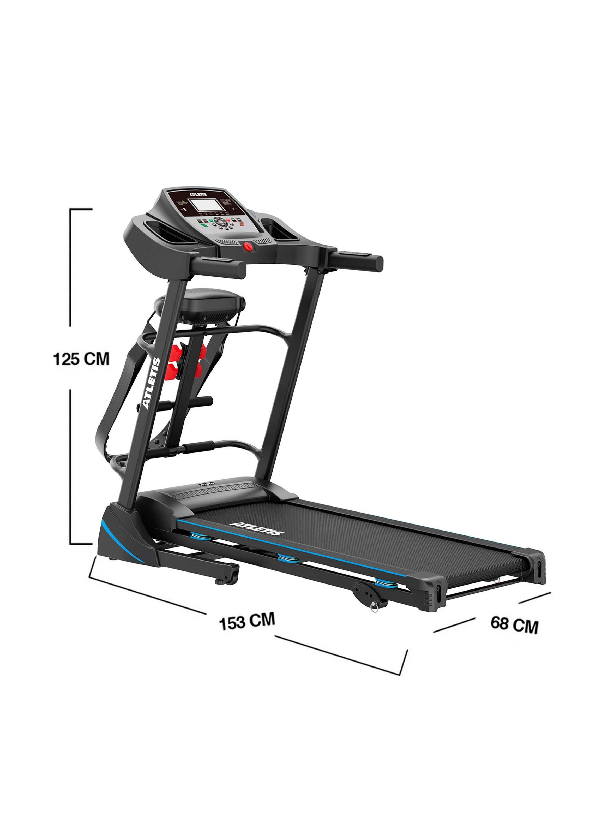 Trotadora Eléctrica A100 Plus con MP3 y USB Negro-7