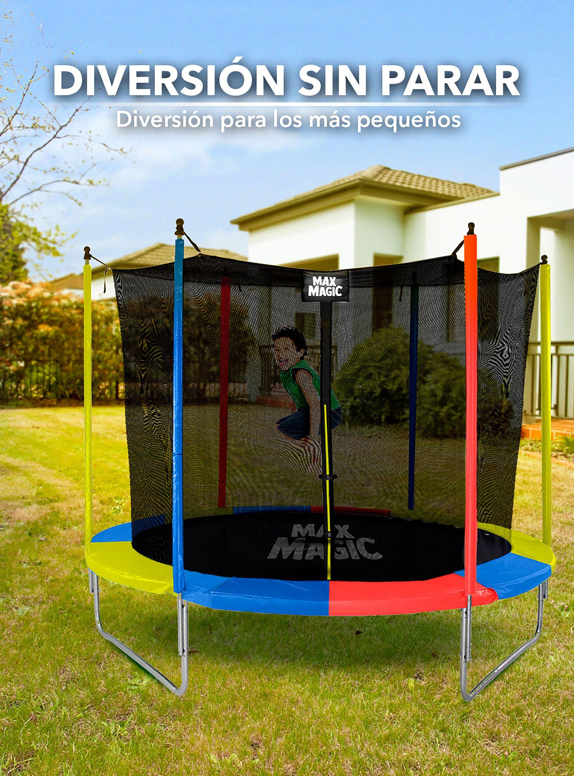 Cama Elástica 183 cm (6 Ft) Amarillo-4