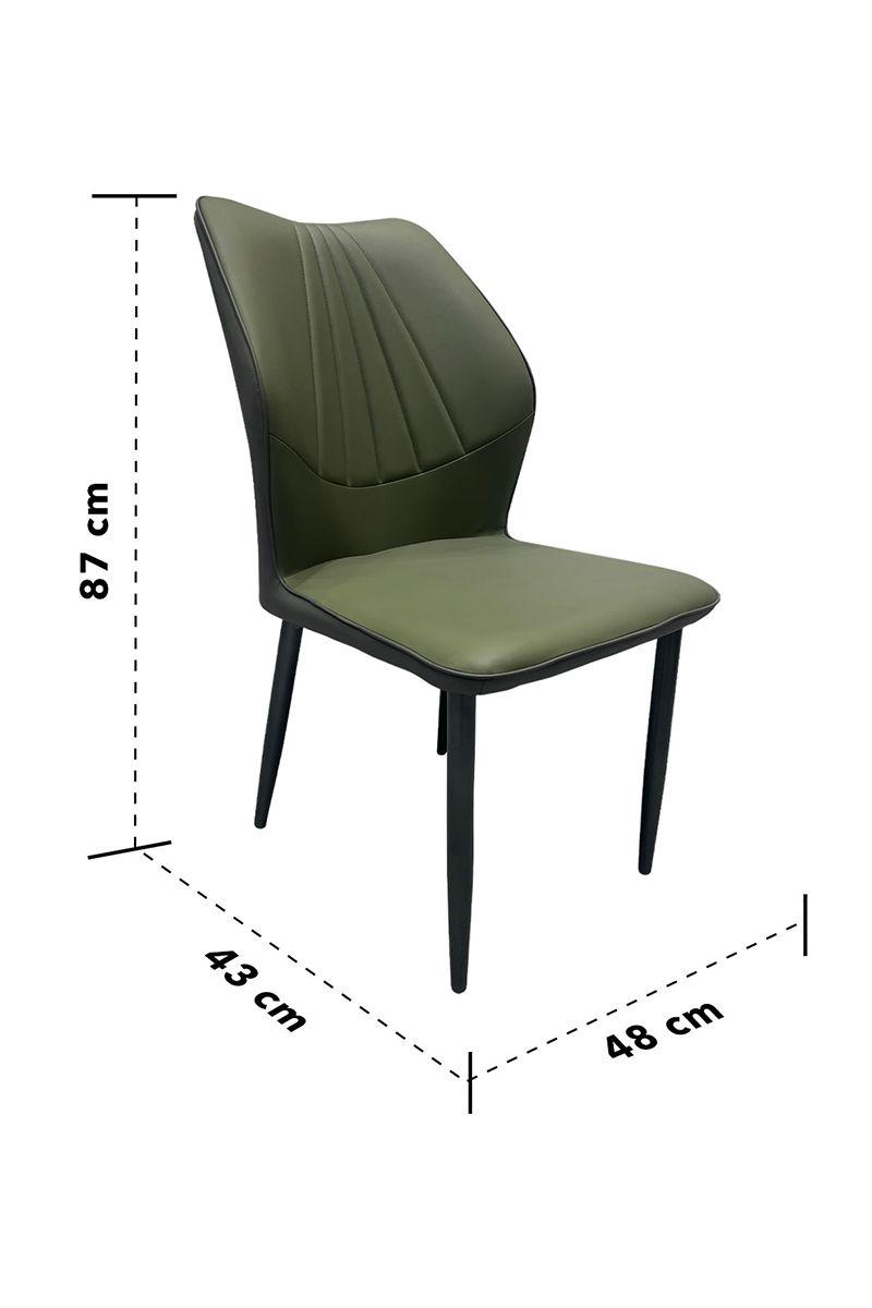 Pack 4 Silla Comedor Serenity Verde-2