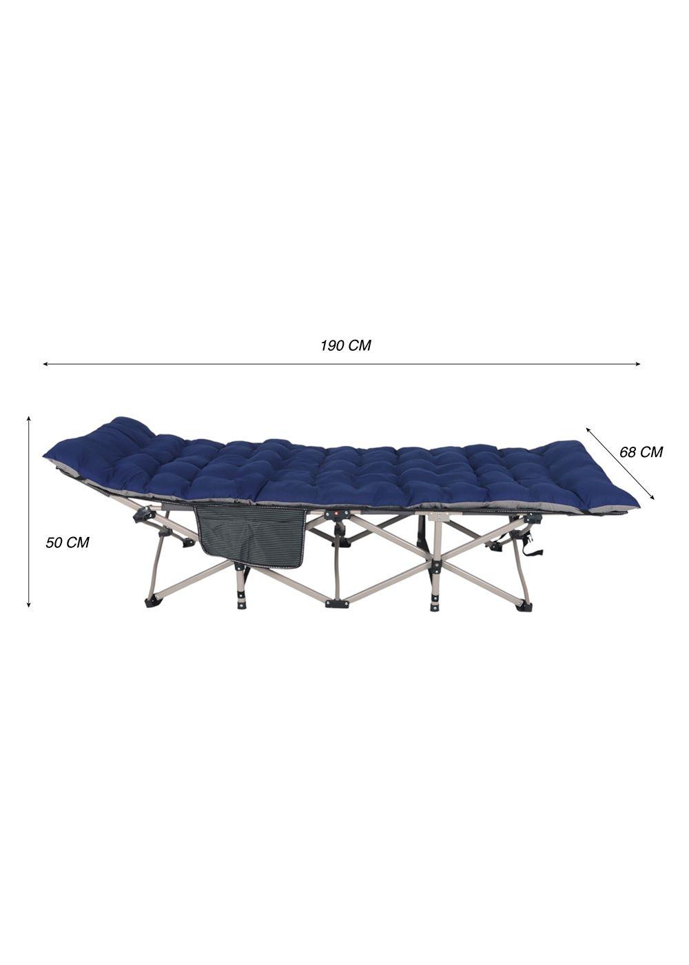 Cama Plegable de Camping Azul-2