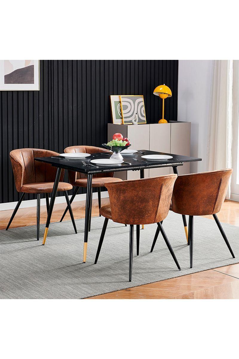 Pack 2 Silla comedor Doncic Café-1