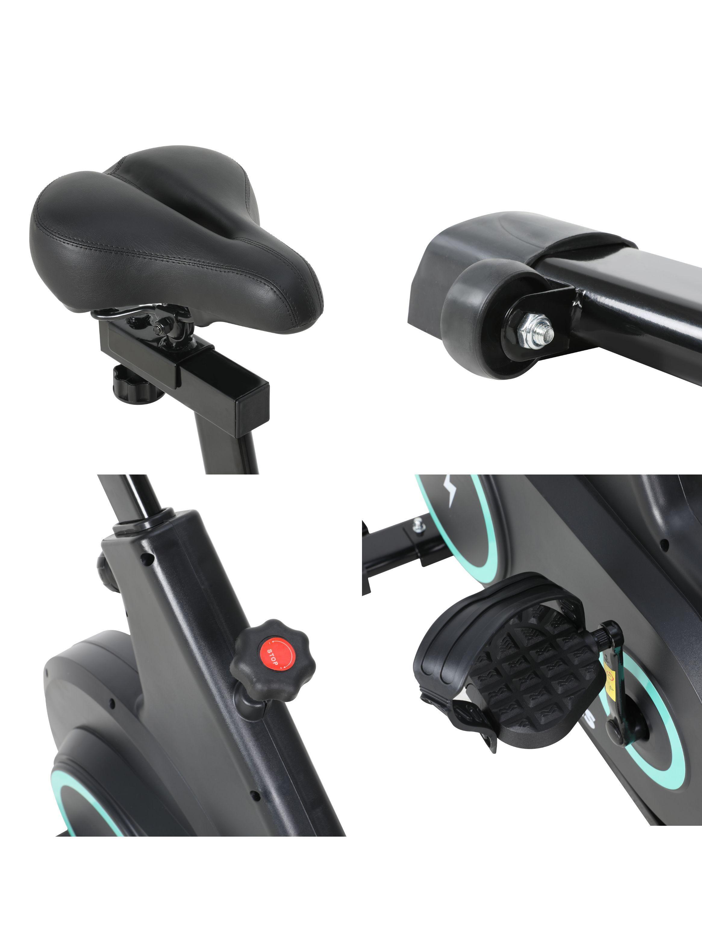 Bicicleta Spinning K300 Pro con Volante Inercia 6 kg Rojo-3