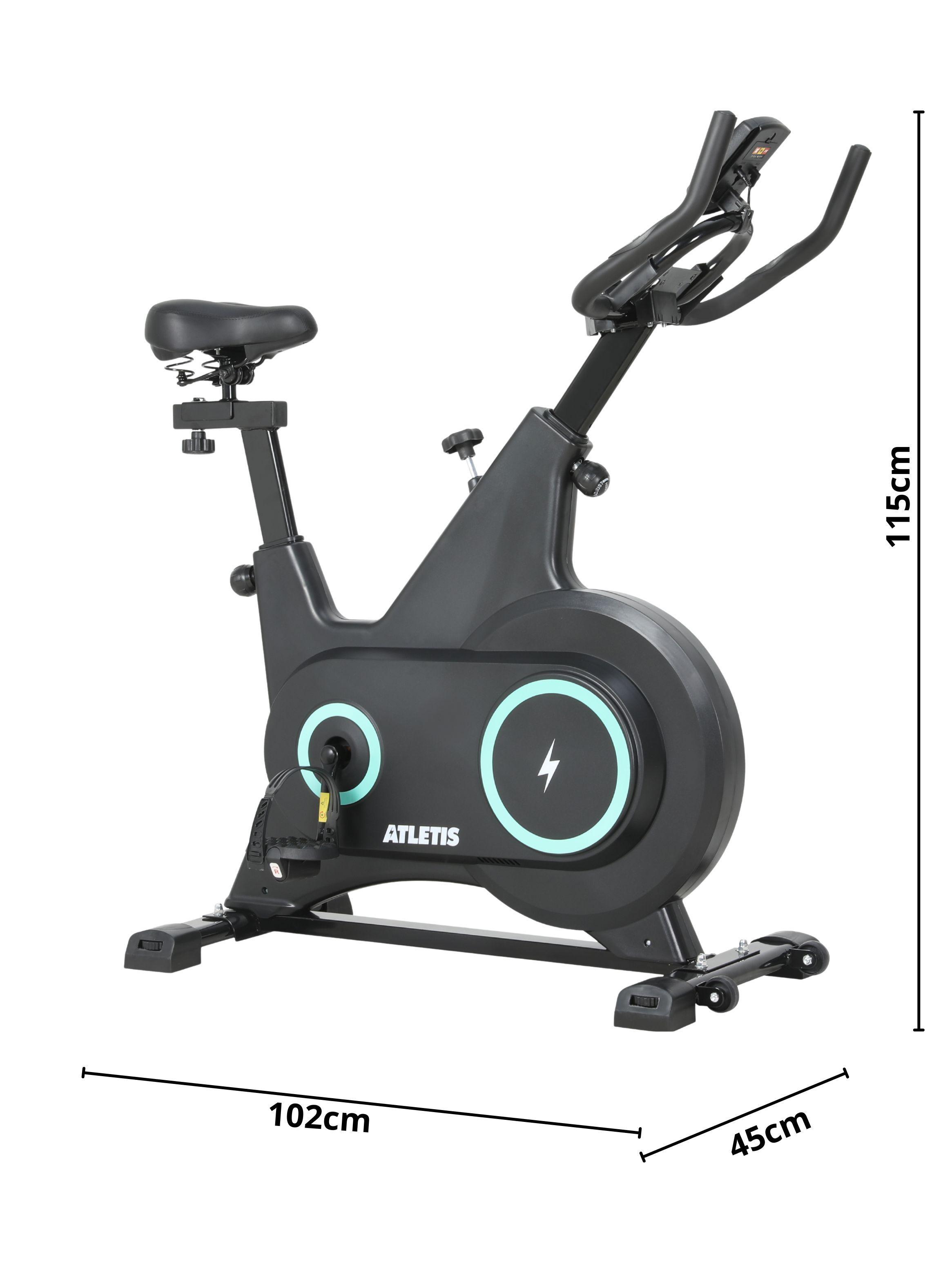 Bicicleta Spinning K300 Pro con Volante Inercia 6 kg Rojo-5