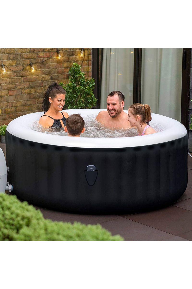 Spa Inflable Negro-1