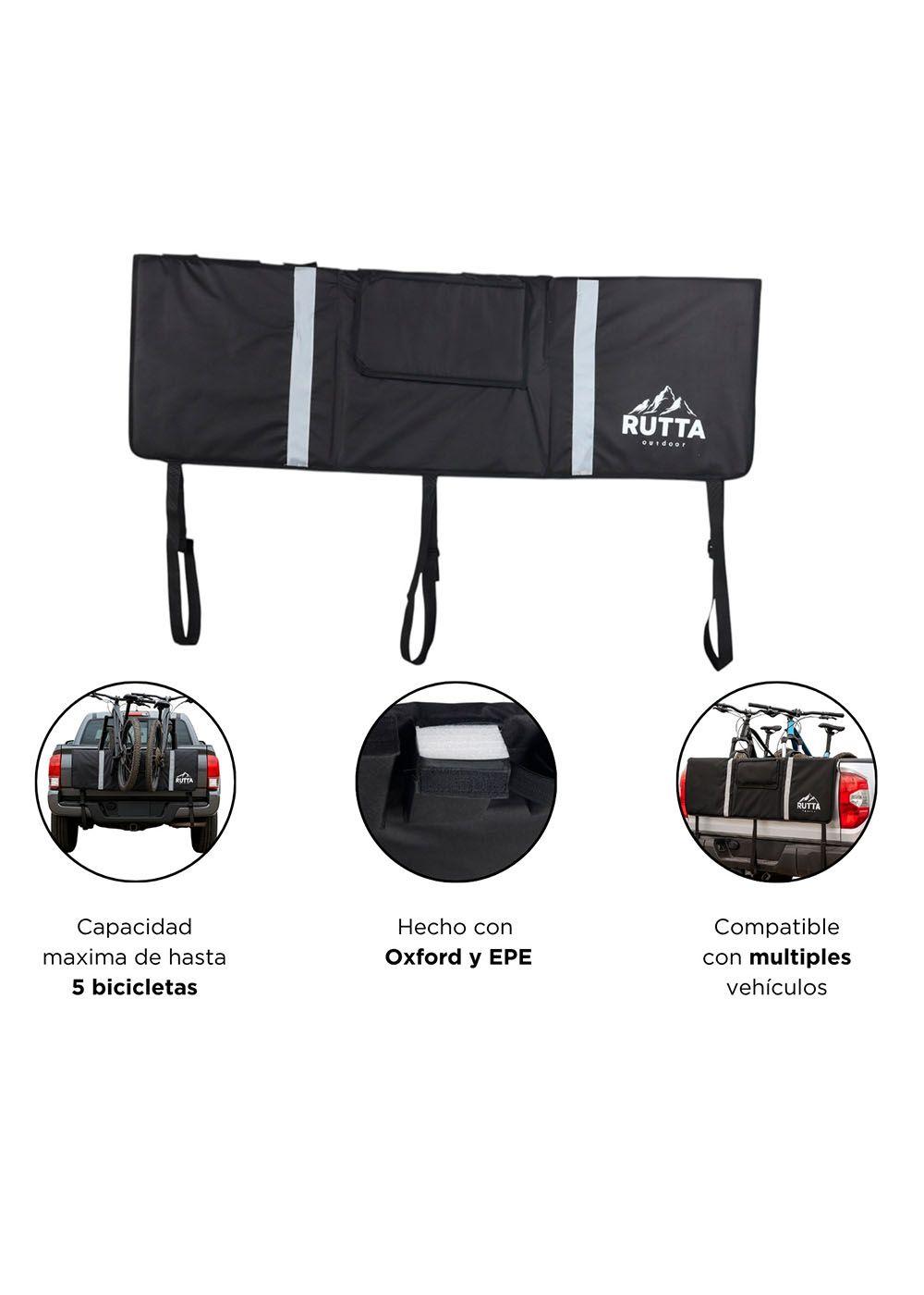 Pad Bicicleta M 139 X 88 cm Negro-5