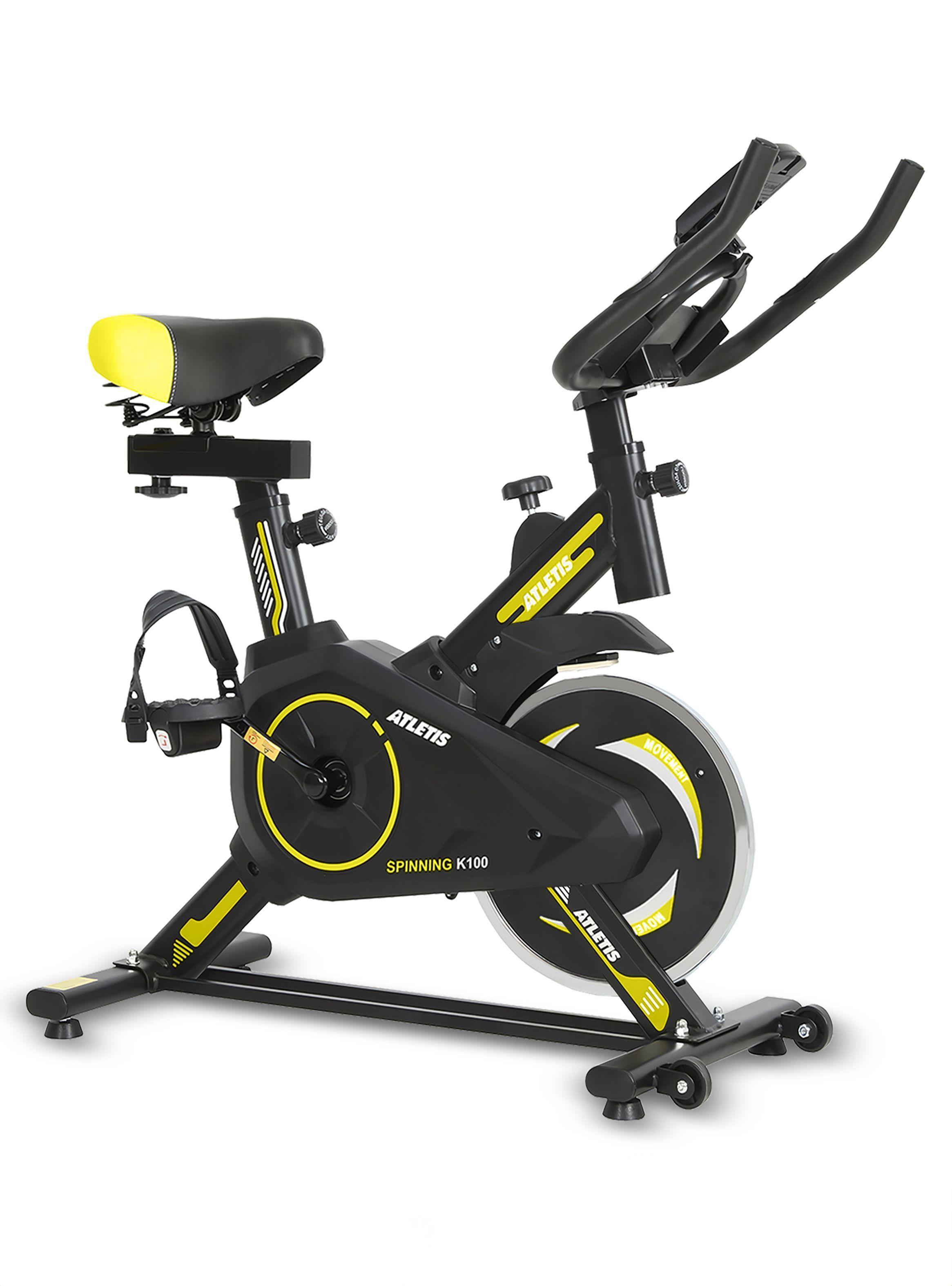 Bicicleta Spinning K100 Amarillo-0