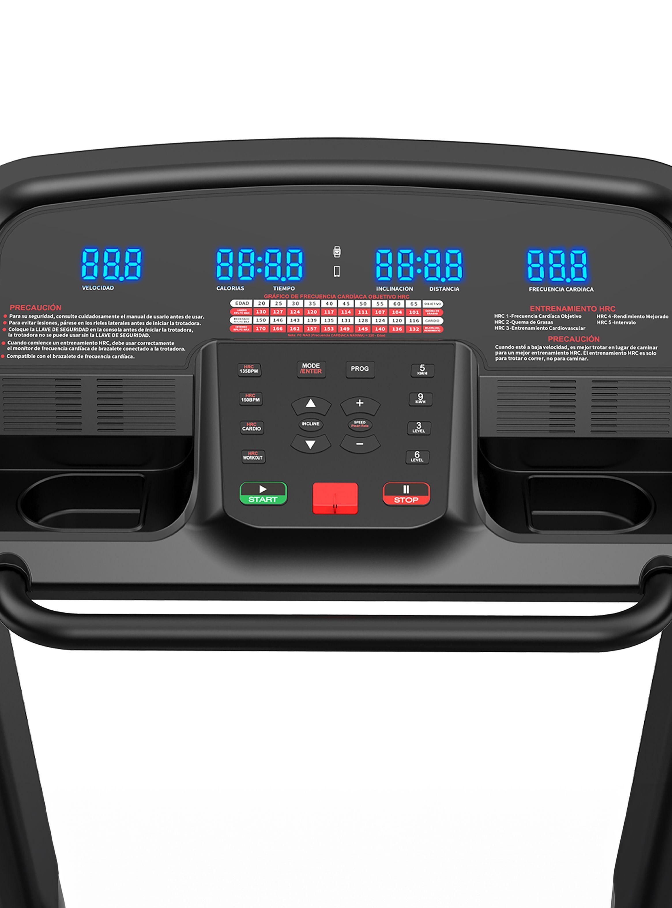 Trotadora Infinity IV 18km/h Auto Inc con Smartwatch-3