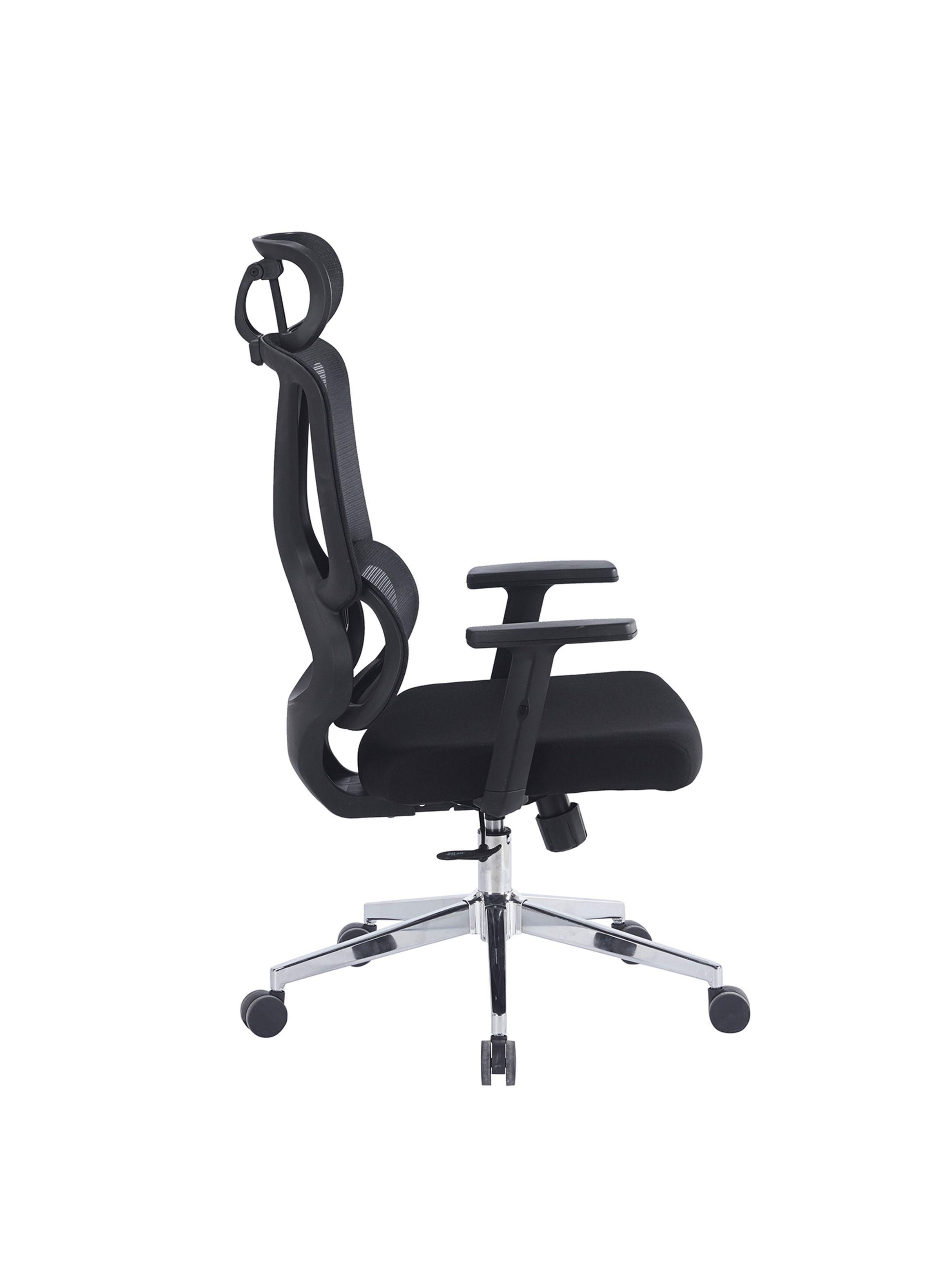 Silla Escritorio Ergonómica Base Metálica Dominus Pro-5
