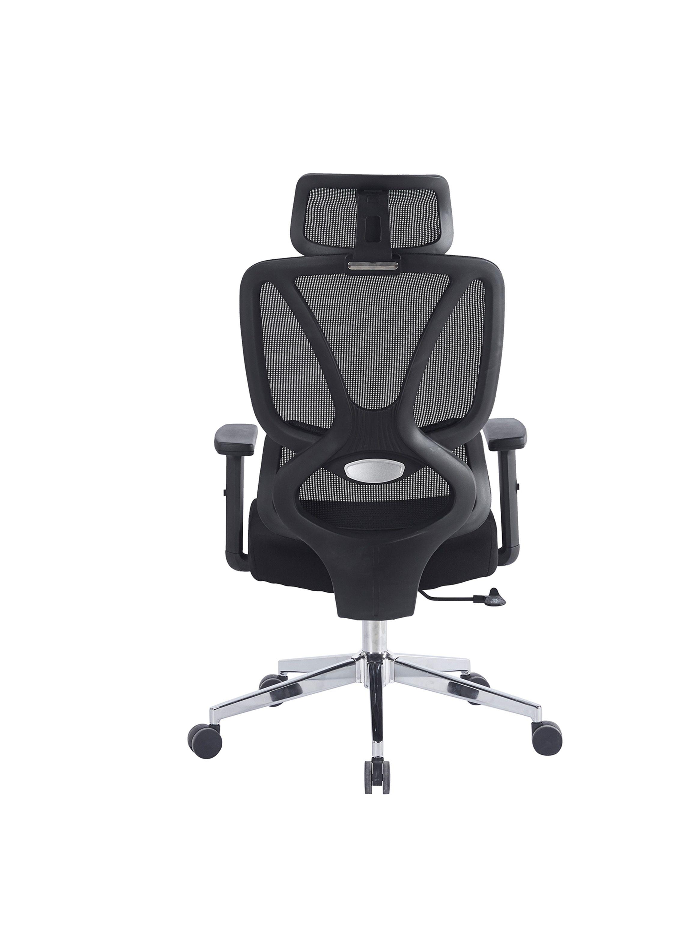 Silla Escritorio Ergonómica Base Metálica Dominus Pro-6