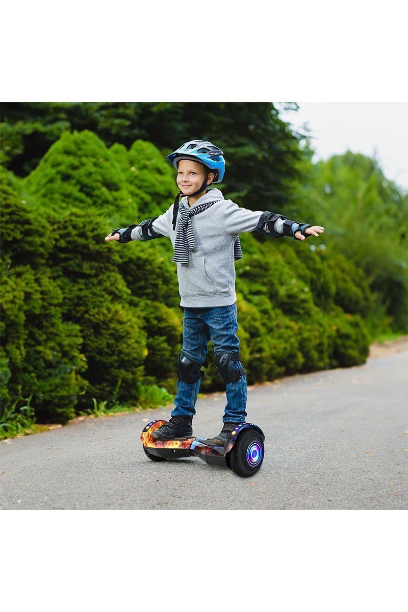 Hoverboard Bluetooth Luces 8" 12 Km/h Negro-1