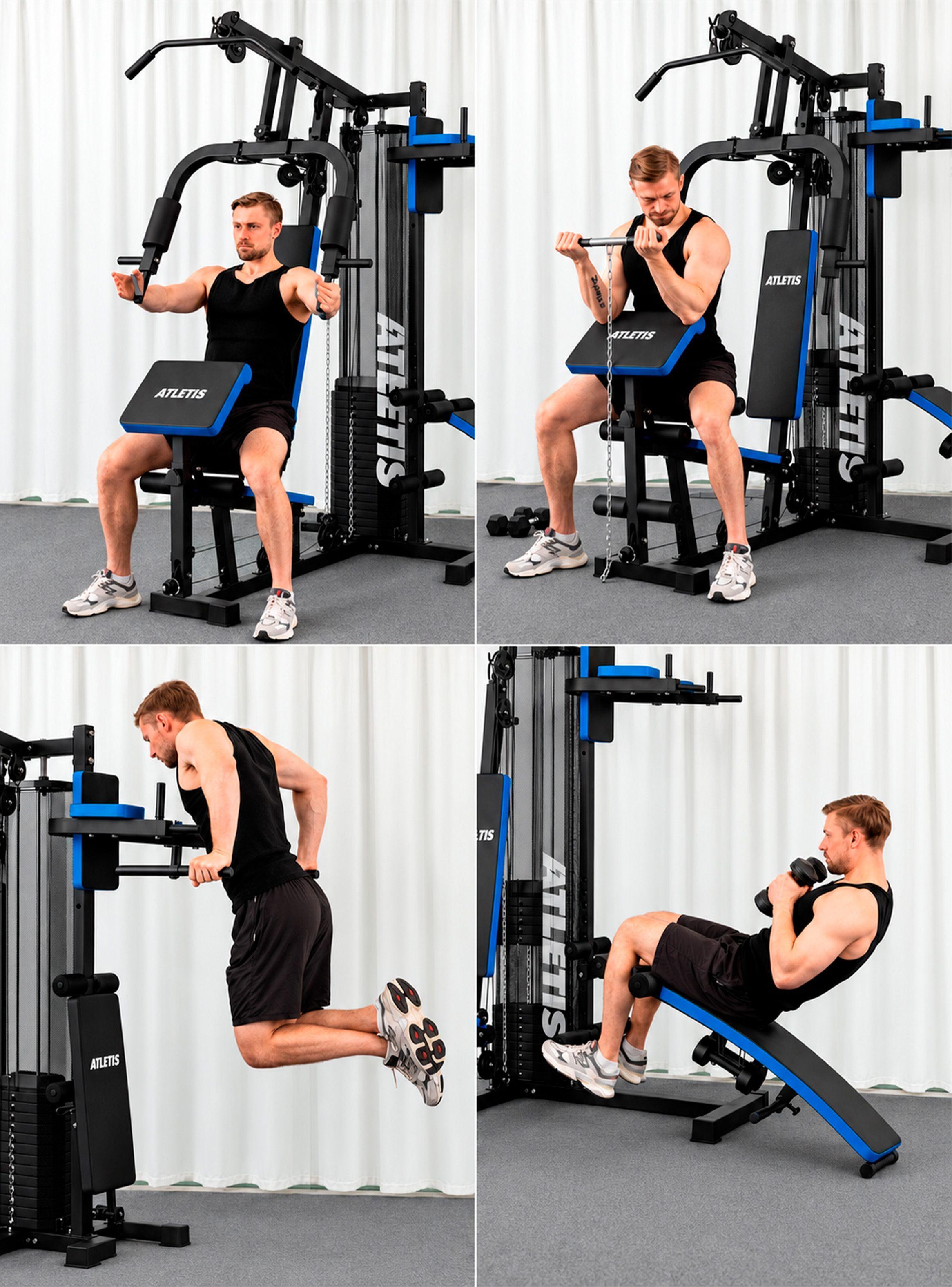 Home Gym TF-7000 68 kg Azul-6