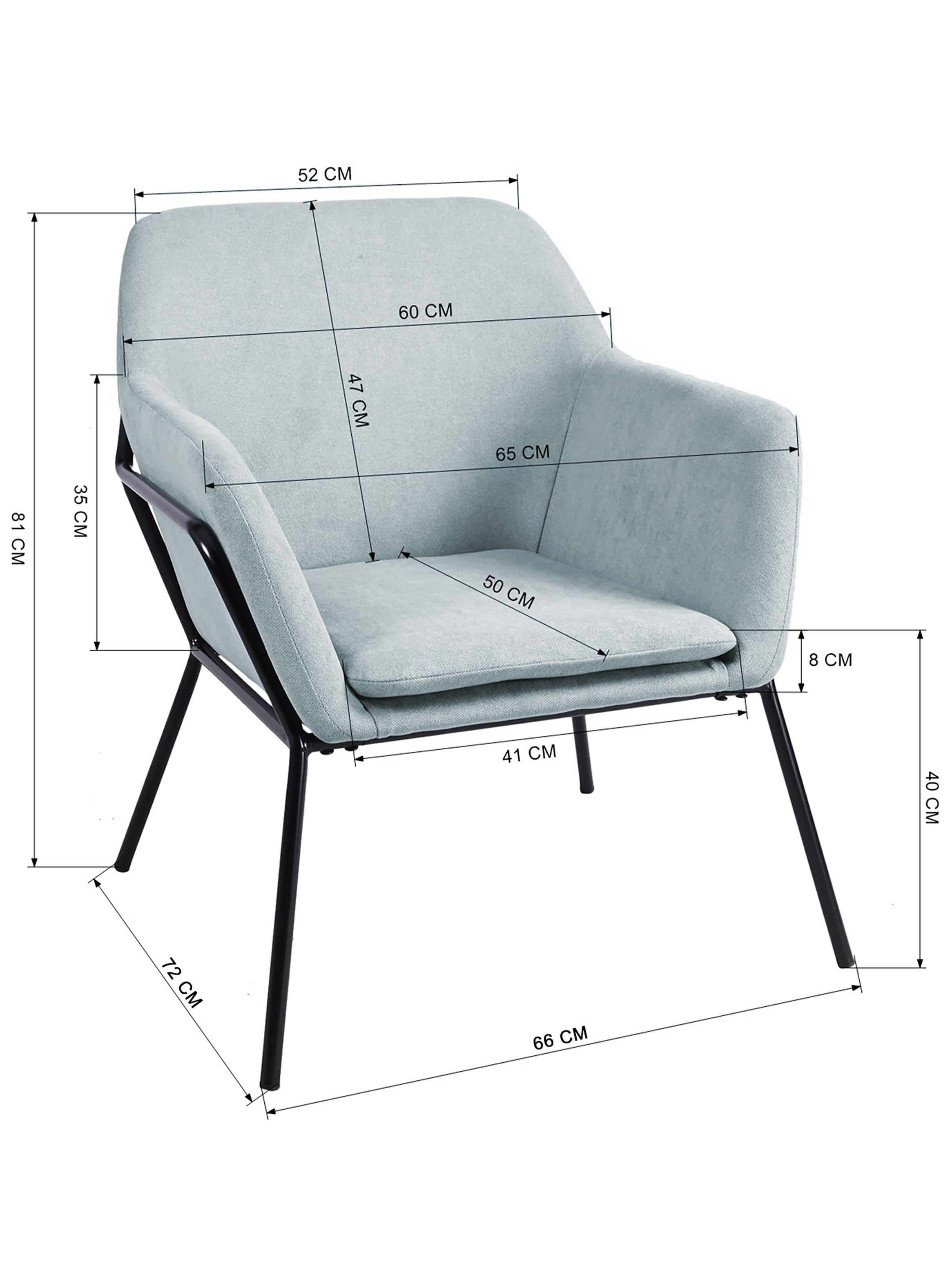 Sitial Moderno Tela Menta-2