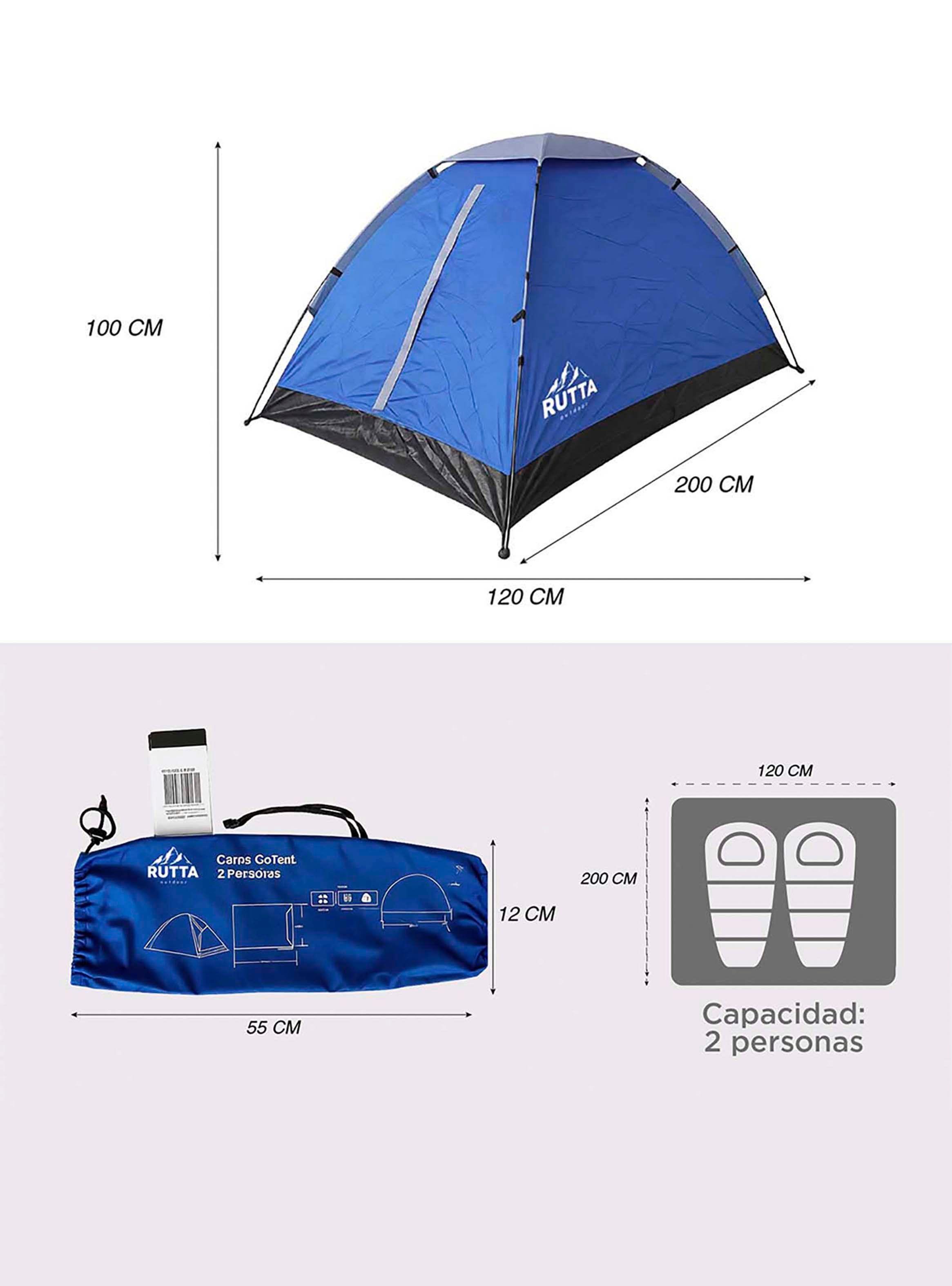 Carpa GoTent 2 Personas-3