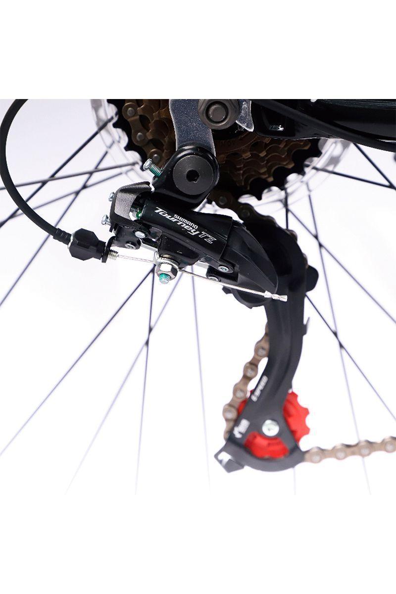 Bicicleta Mountain Bike Aro 29” 21 Velocidades Rosa-5
