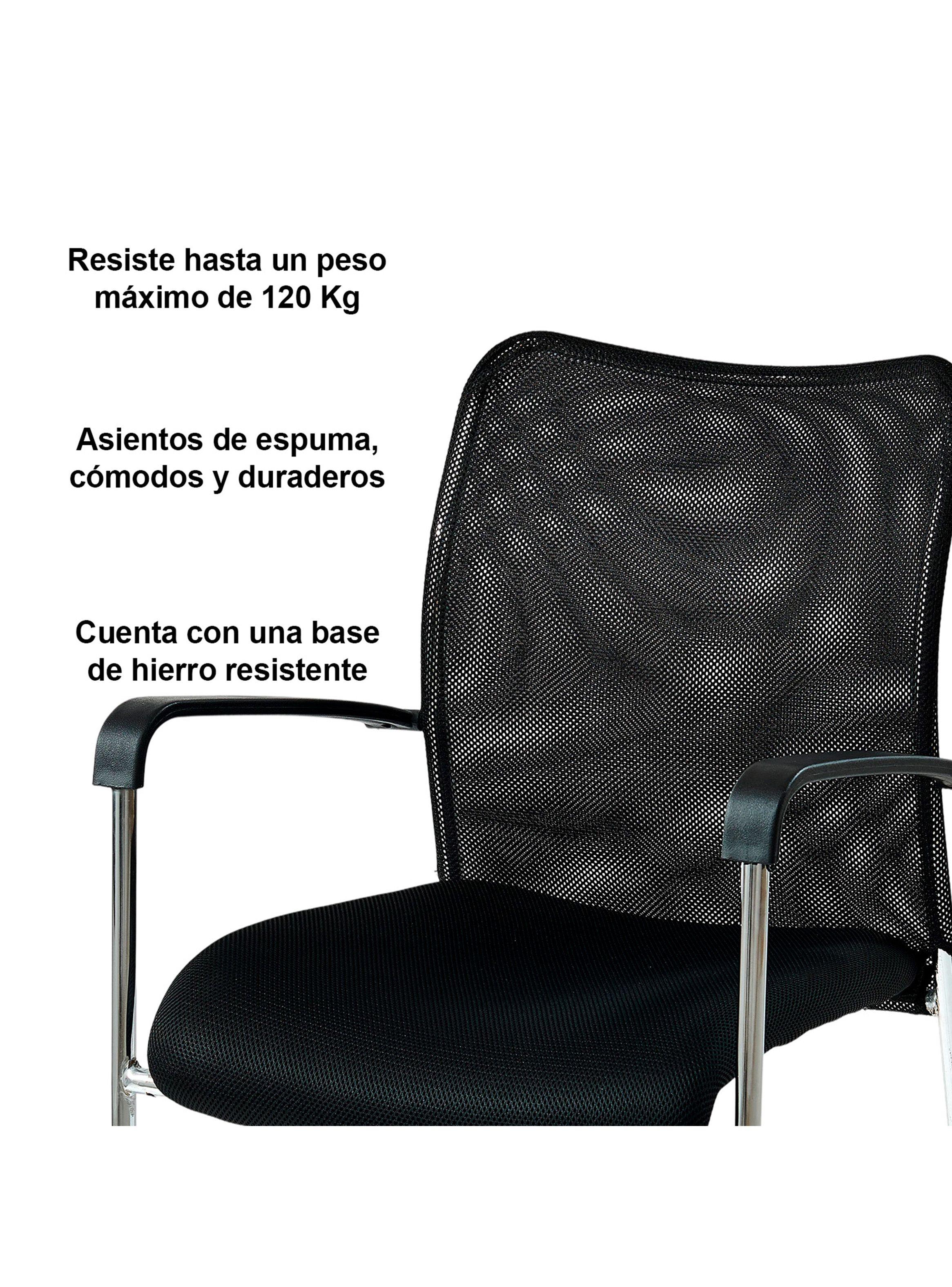 Silla Visita Strong Negra
-2