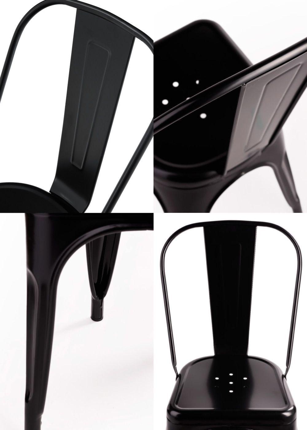 Comedor New York Mesa 75 x 80 x 150 cm + 6 Sillas Tolix Ind.-4