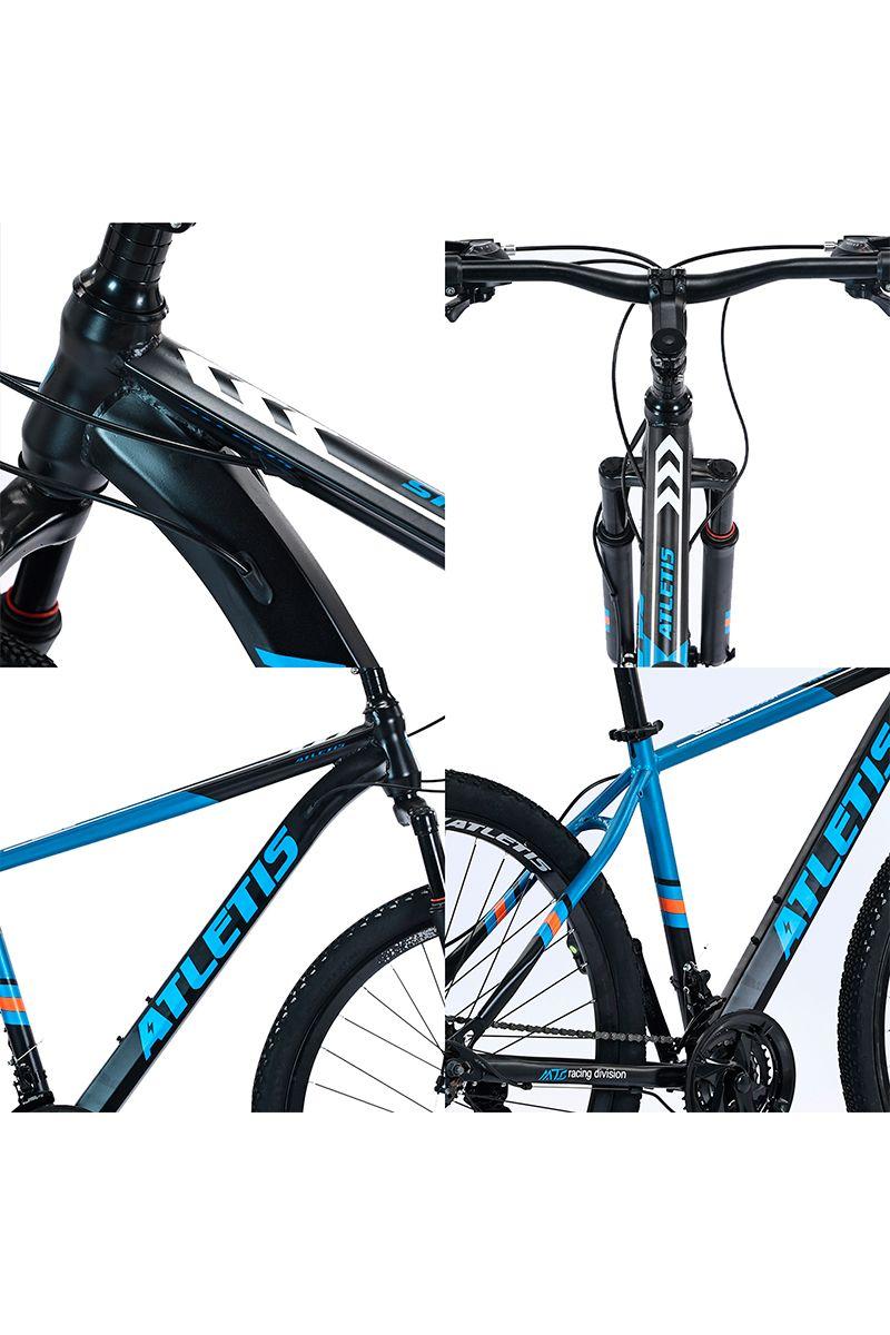 Bicicleta Mountain Bike Cyclone Aro 27,5" 21Vel Hombre Azul-3