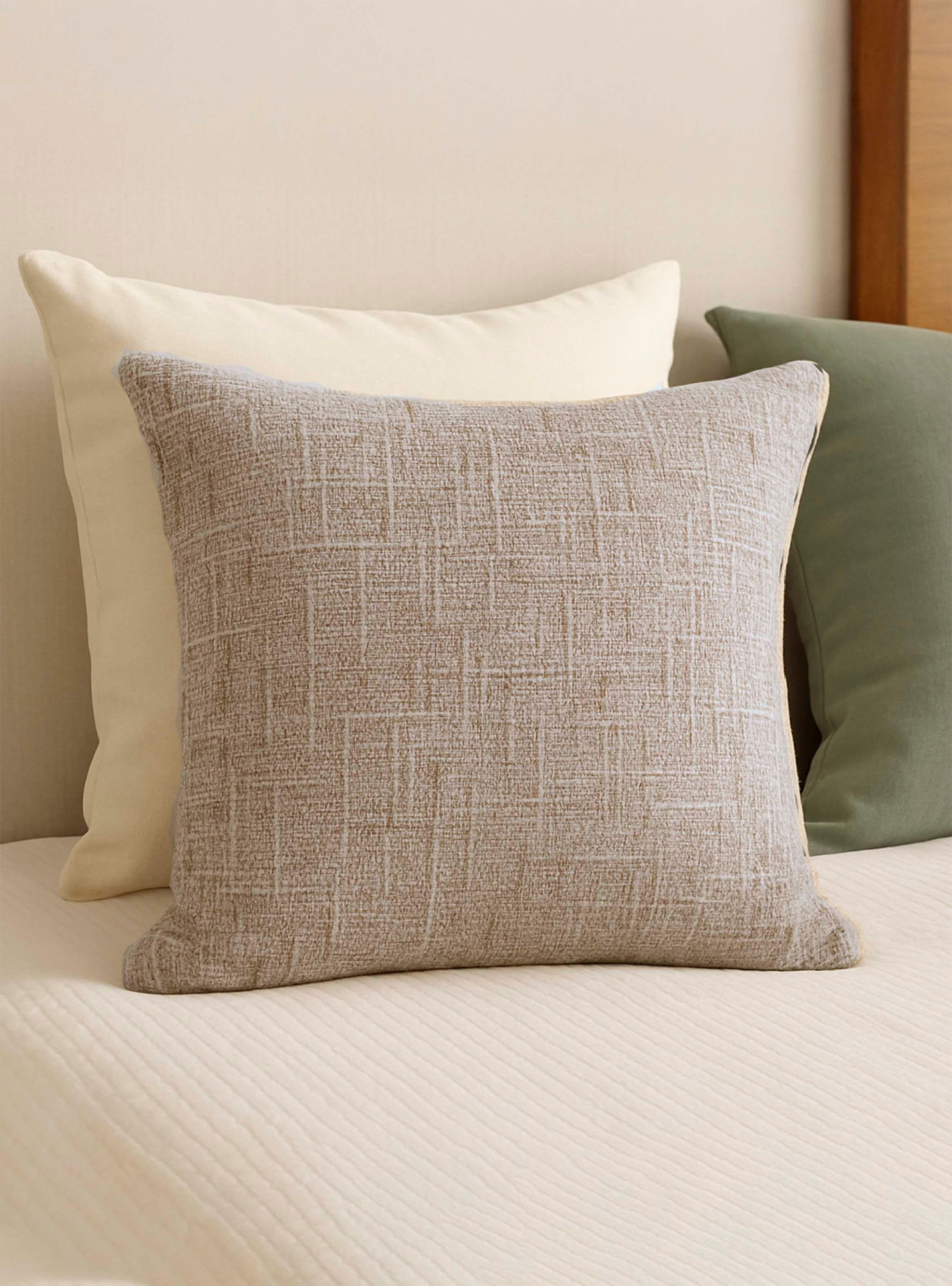 Cojín Decorativo Beige 40x40cm-2