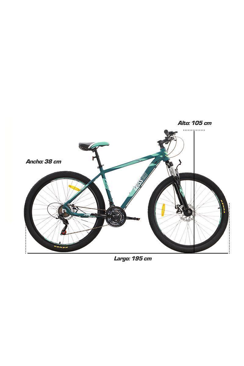 Bicicleta Mountain Bike Aro 29” con 21 Velocidades Verde-0