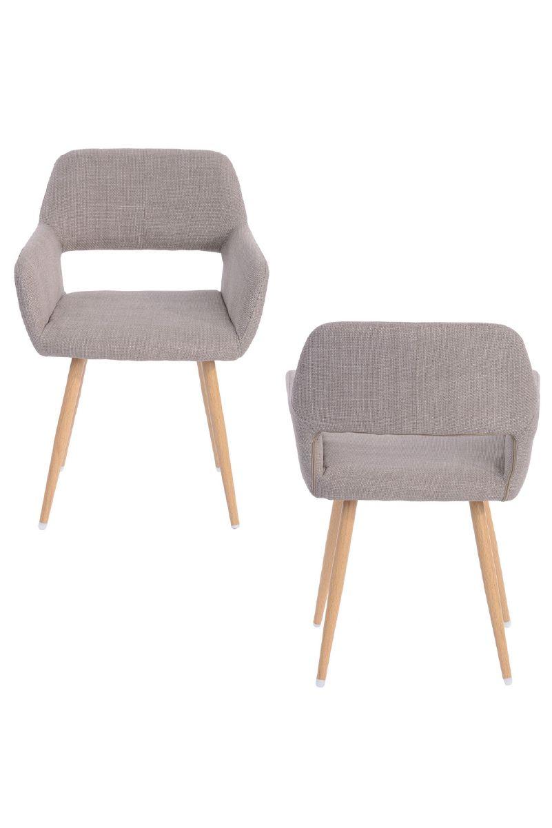 Silla Comedor Sitial Cromwell Gris-3