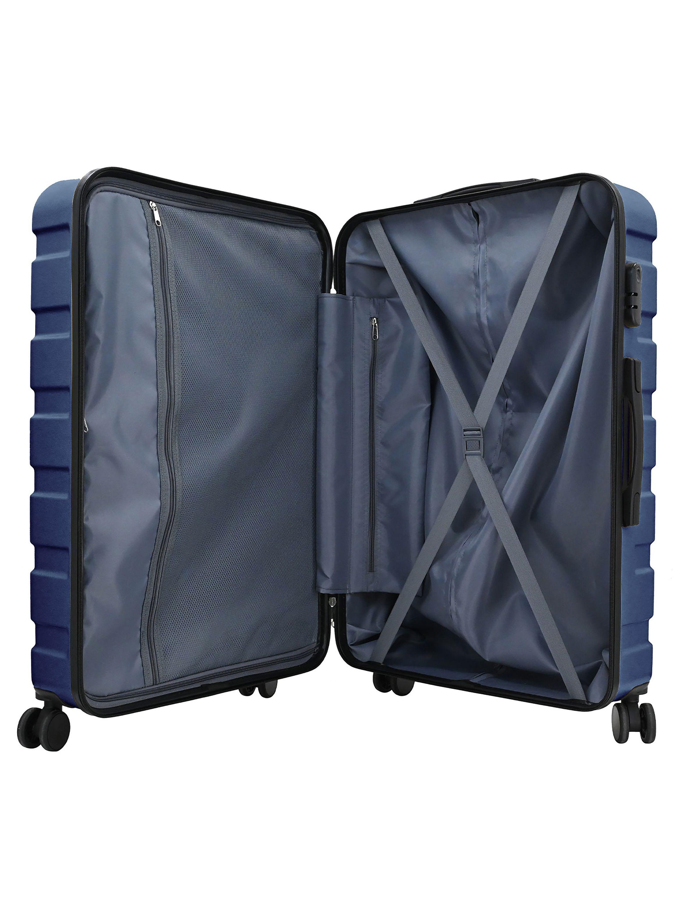 Set de 3 Maletas Rigidas Danubio Azul-4