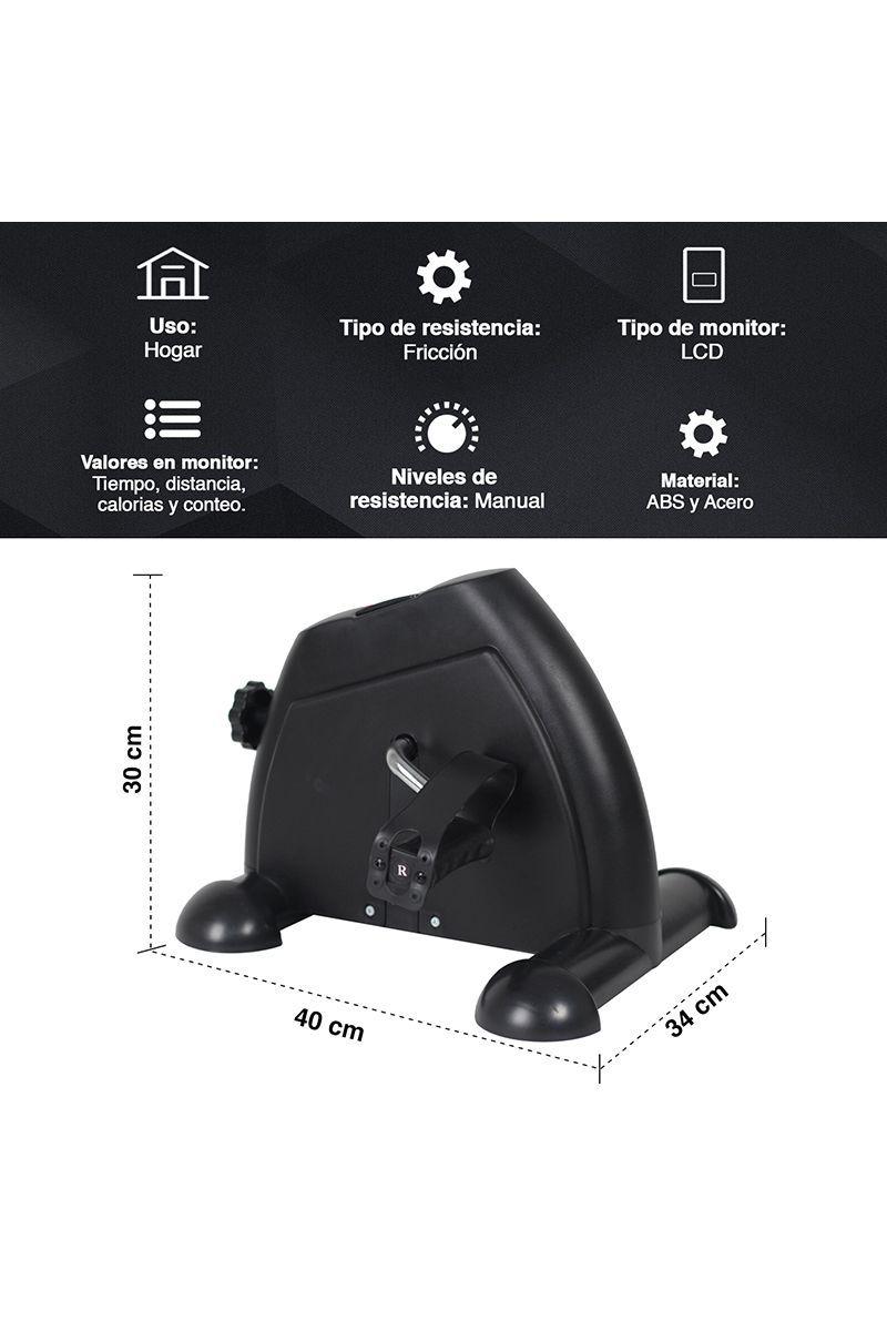 Pedalera Atletis Fit T1.2 Volante Rotación 1KG Negro-2