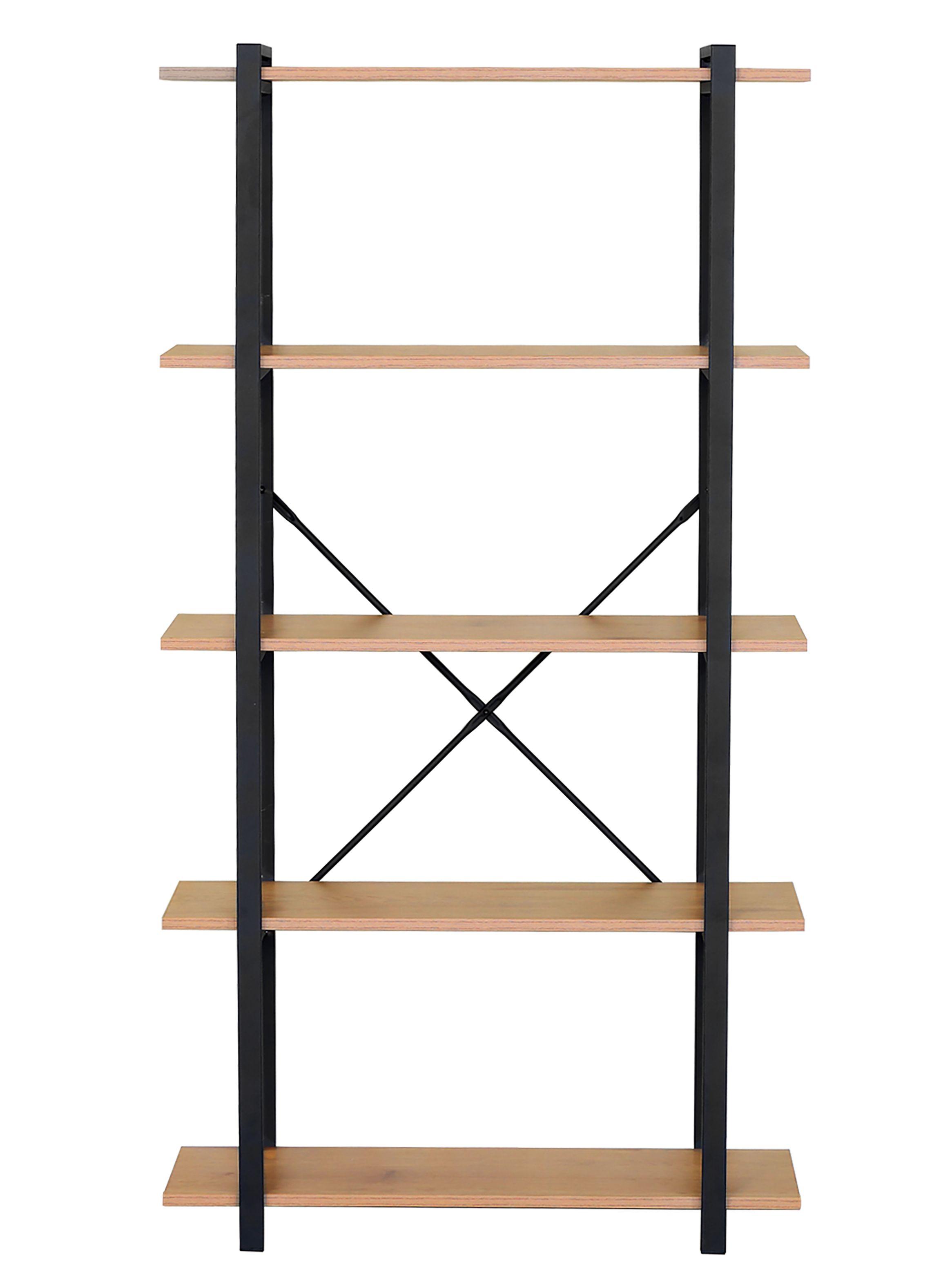 Estante 5 Niveles 80X34X150 cm Industrial-3