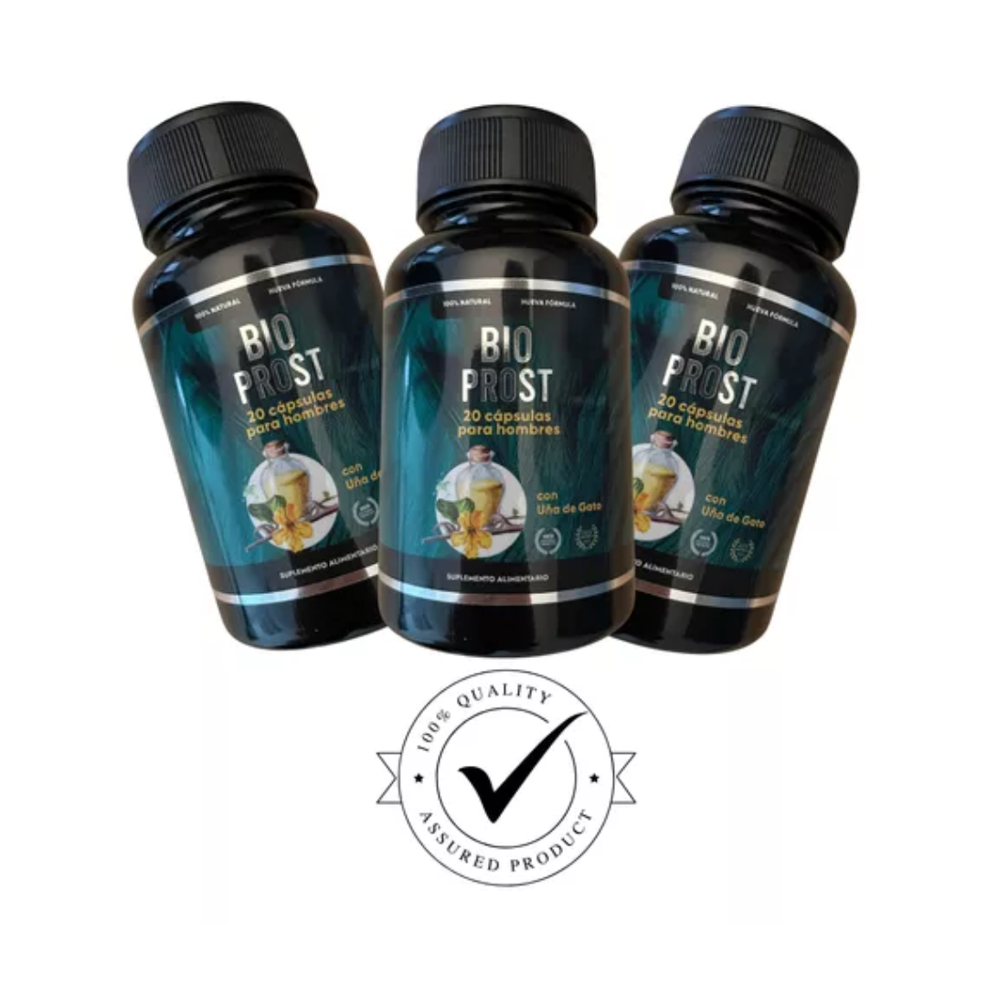 Bio Prost 100% Original Suplemento Natural 20 Cápsulas-1