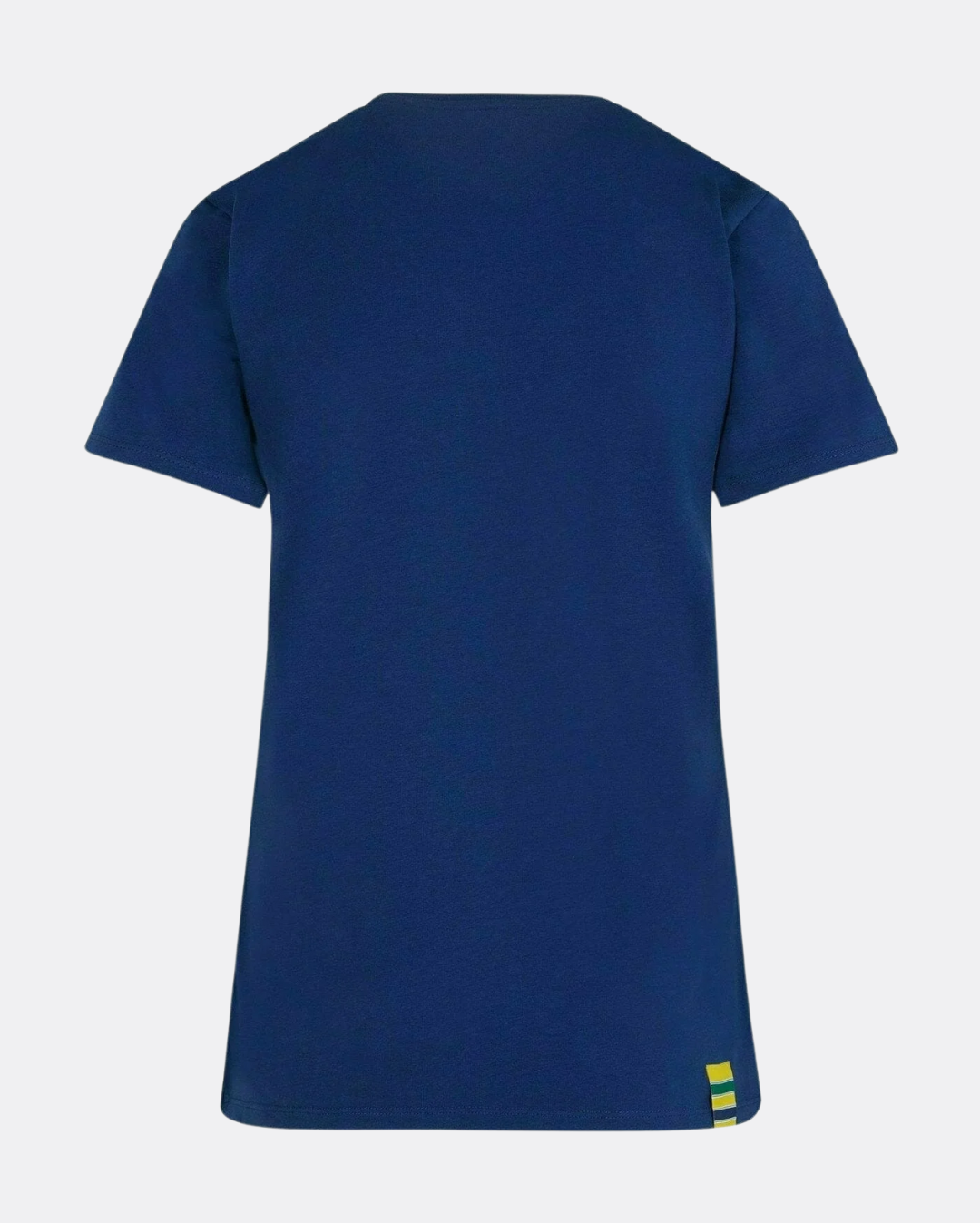 Camiseta Oficial Mujer Ayrton Senna Azul Marino (S/M)-1