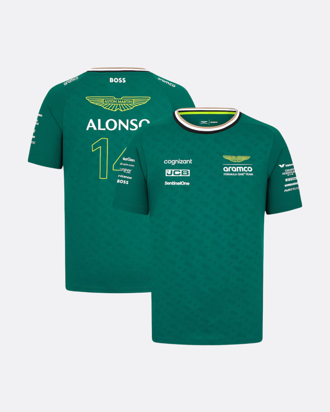 Camiseta Oficial Fernando Alonso 2024 - Aston Martin (M/XL)-2