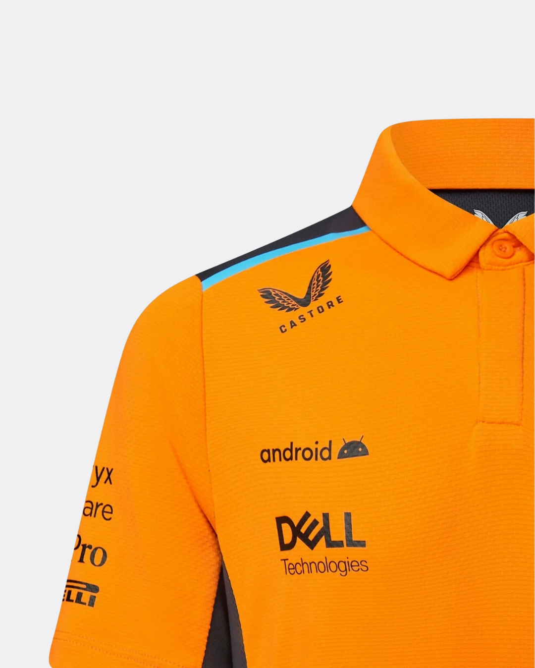 Camiseta Oficial Polo Niño Mclaren F1 (7-8 años)-4