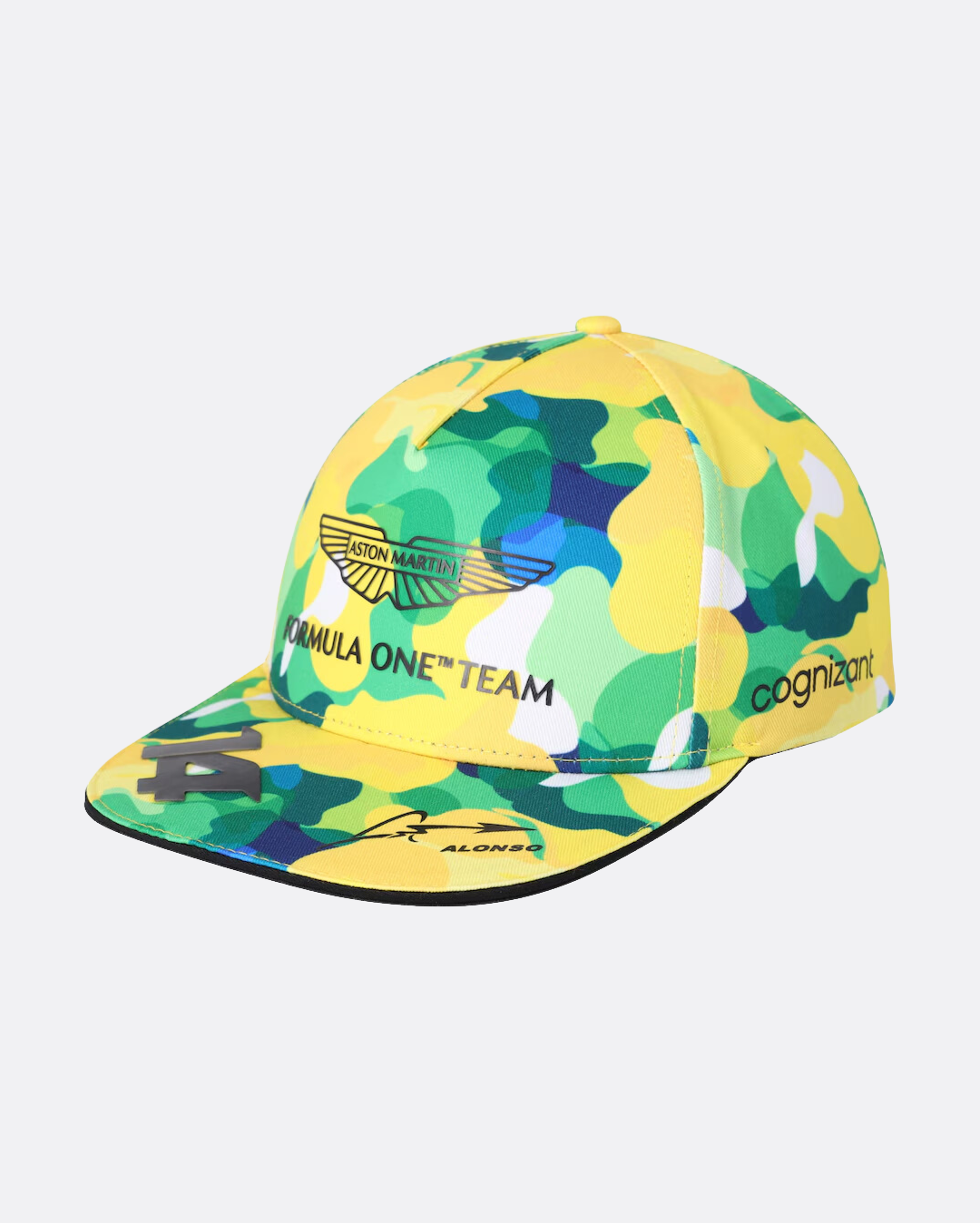Gorro Oficial Fernando Alonso Edición Especial Brasil GP-0
