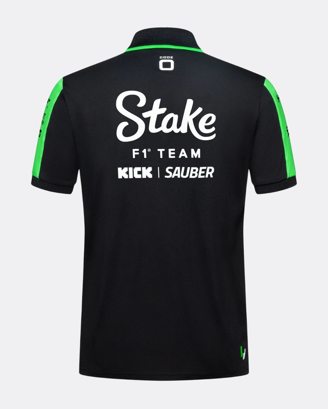 Polo Oficial Stake F1 Kick Sauber 2024 (M/L)-1