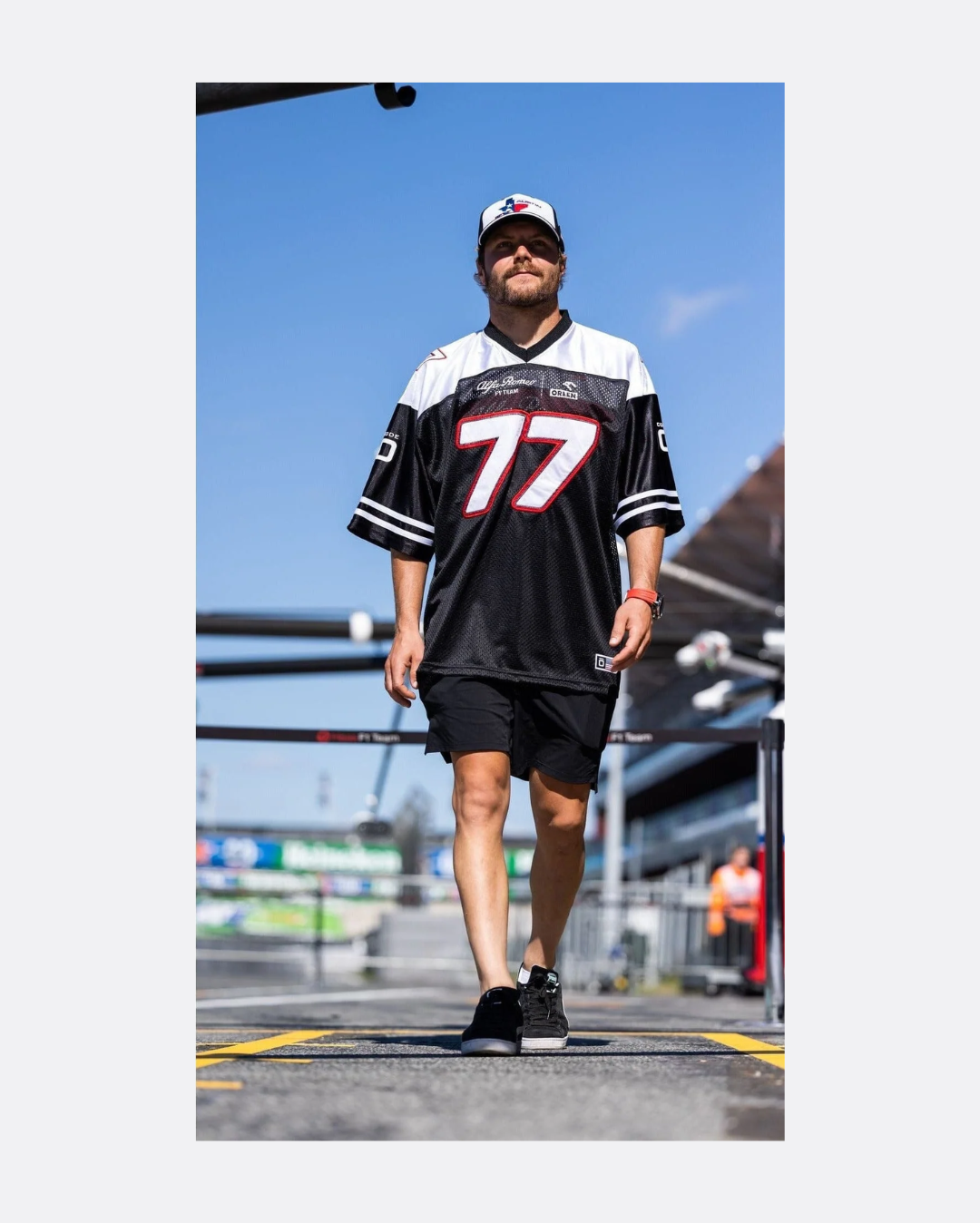 Camiseta Futbol Americano Valtteri Bottas Edición Especial USA (M)-6