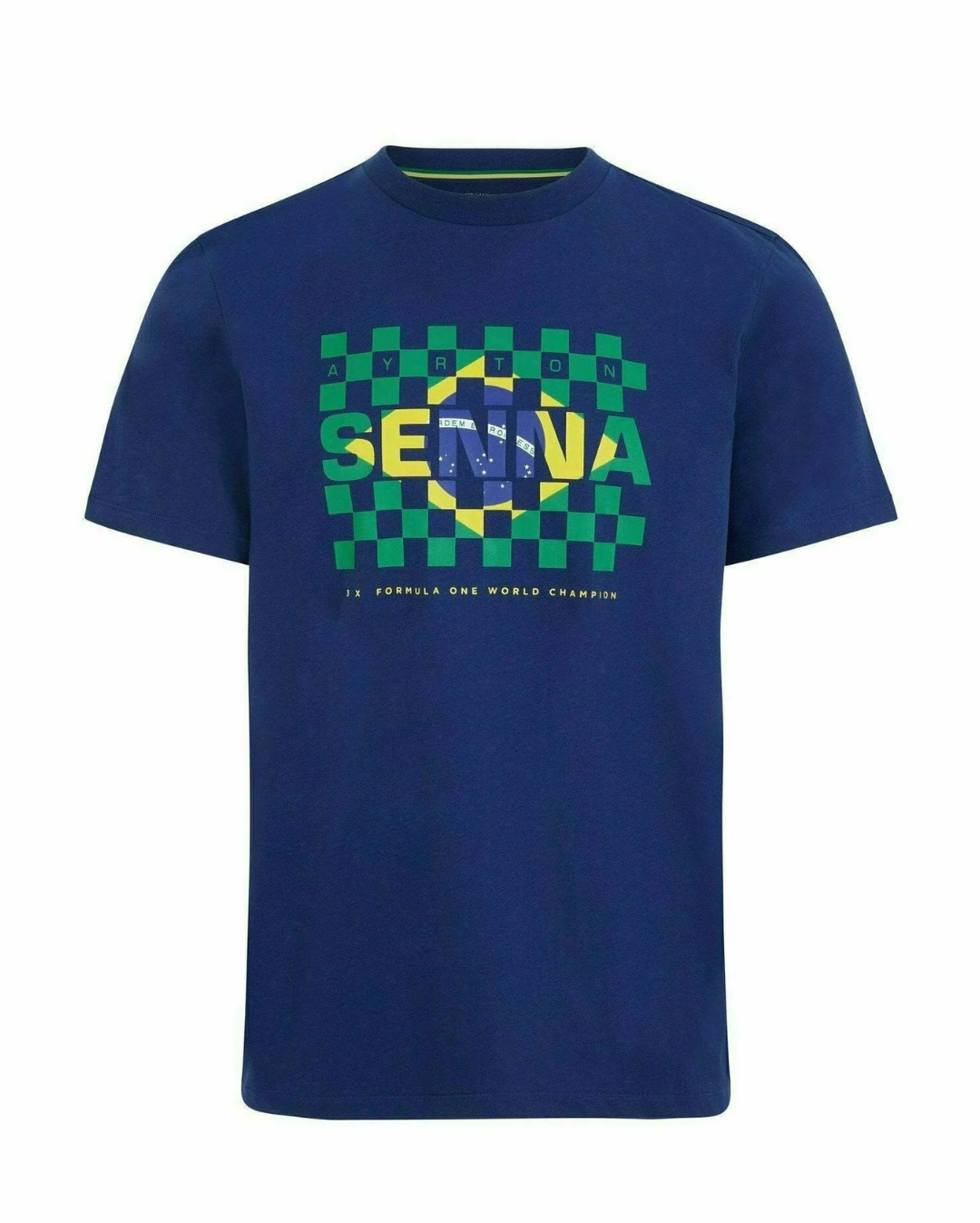 Camiseta Oficial Ayrton Senna Brazil (S)-0